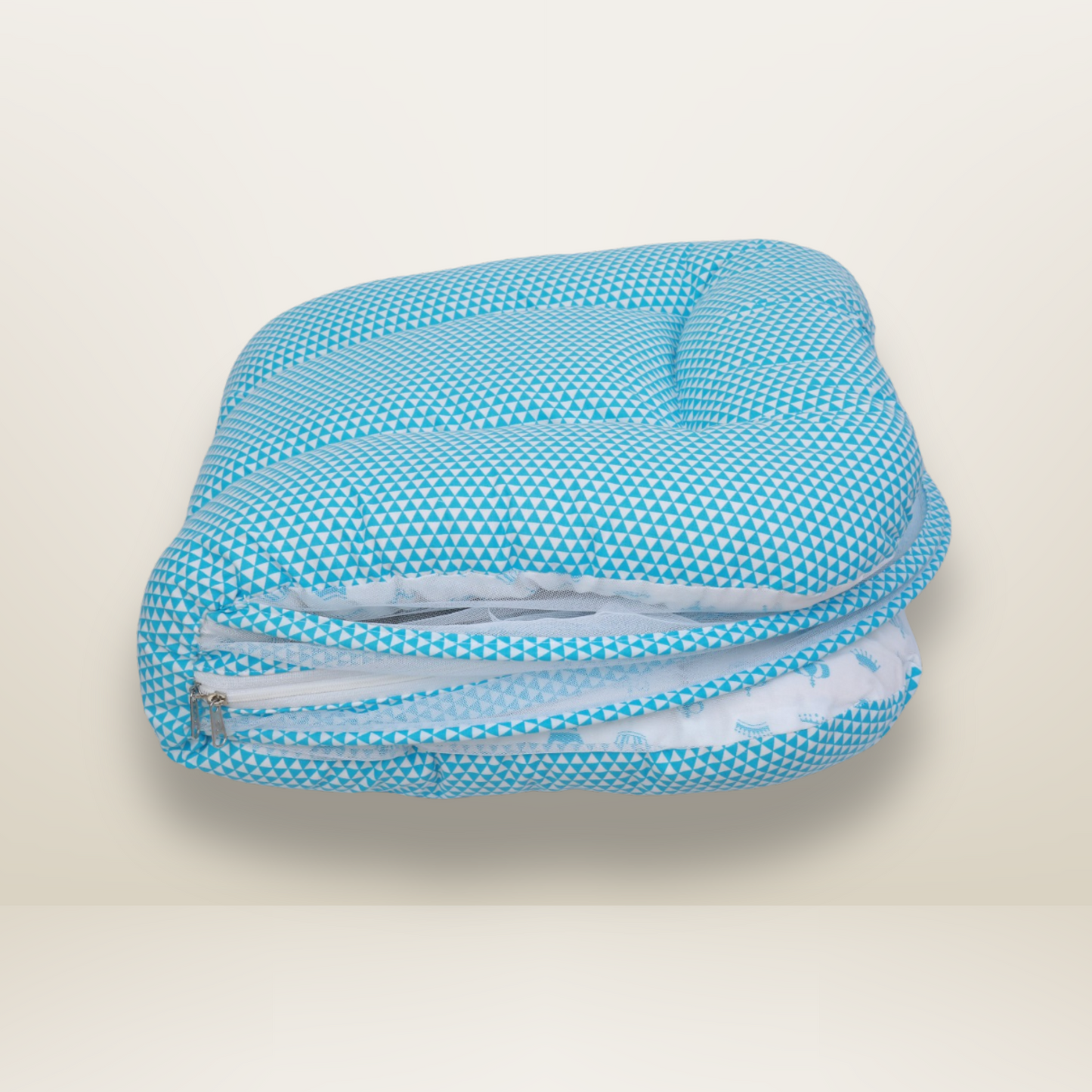 Bundle 3 | Sky Blue | GB Cocoon Bed Cradle,GB Comfy Net Bed and GB Swaddle Bed