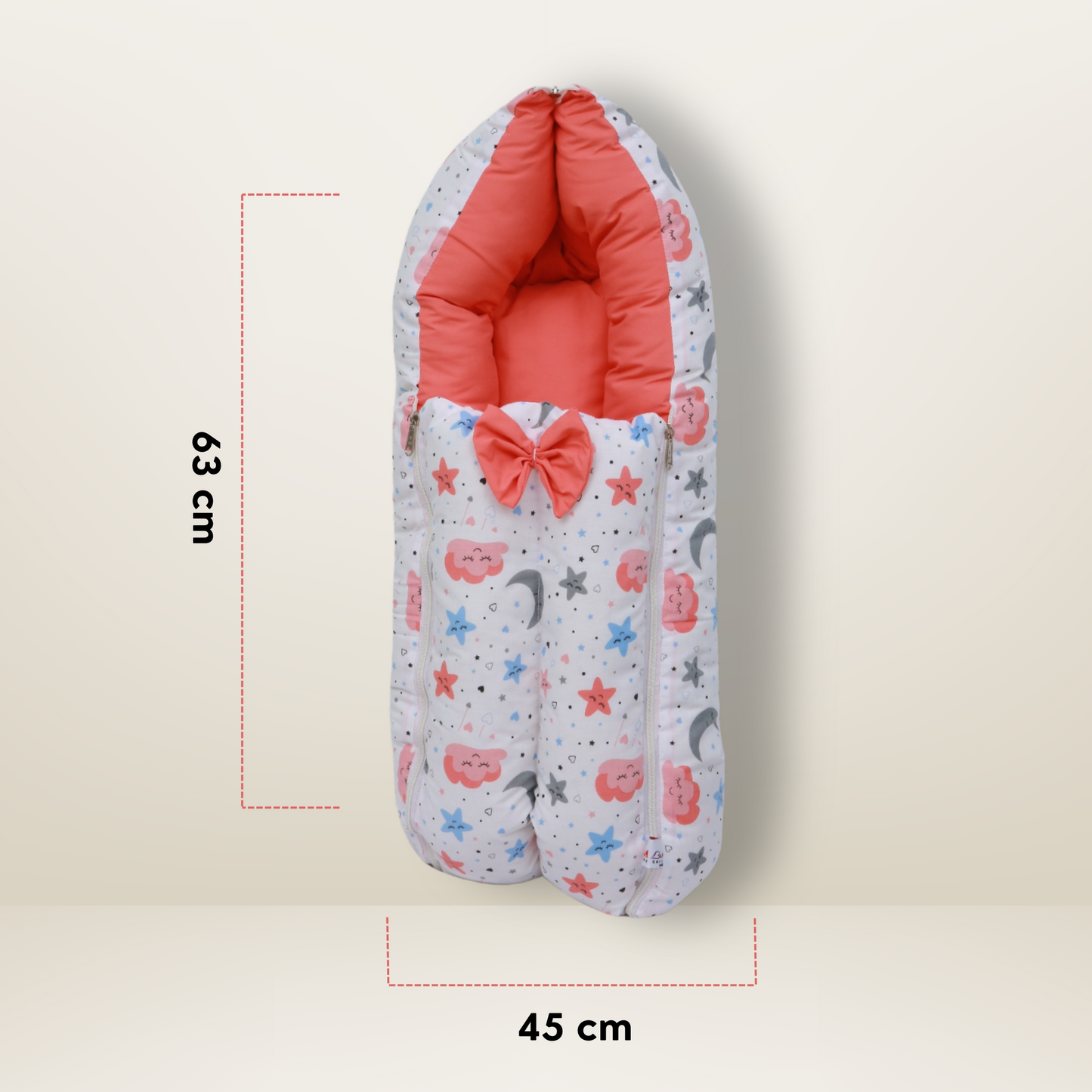 Bundle 1 | Red | GB Comfy Net Bed and GB Swaddle Bed