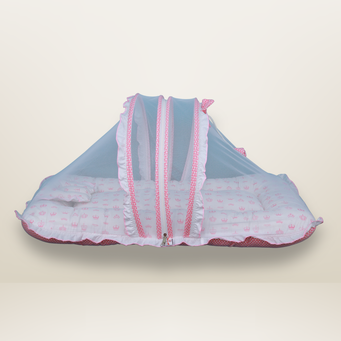 Bundle 3 Luxe | Pink | GB Swaddle Bed Luxe,GB Dreamy Net Bed and GB Cocoon Bed Cradle