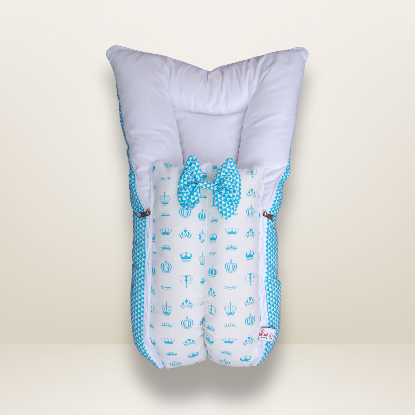 Bundle 3 Luxe | Sky Blue | GB Swaddle Bed Luxe,GB Dreamy Net Bed and GB Cocoon Bed Cradle
