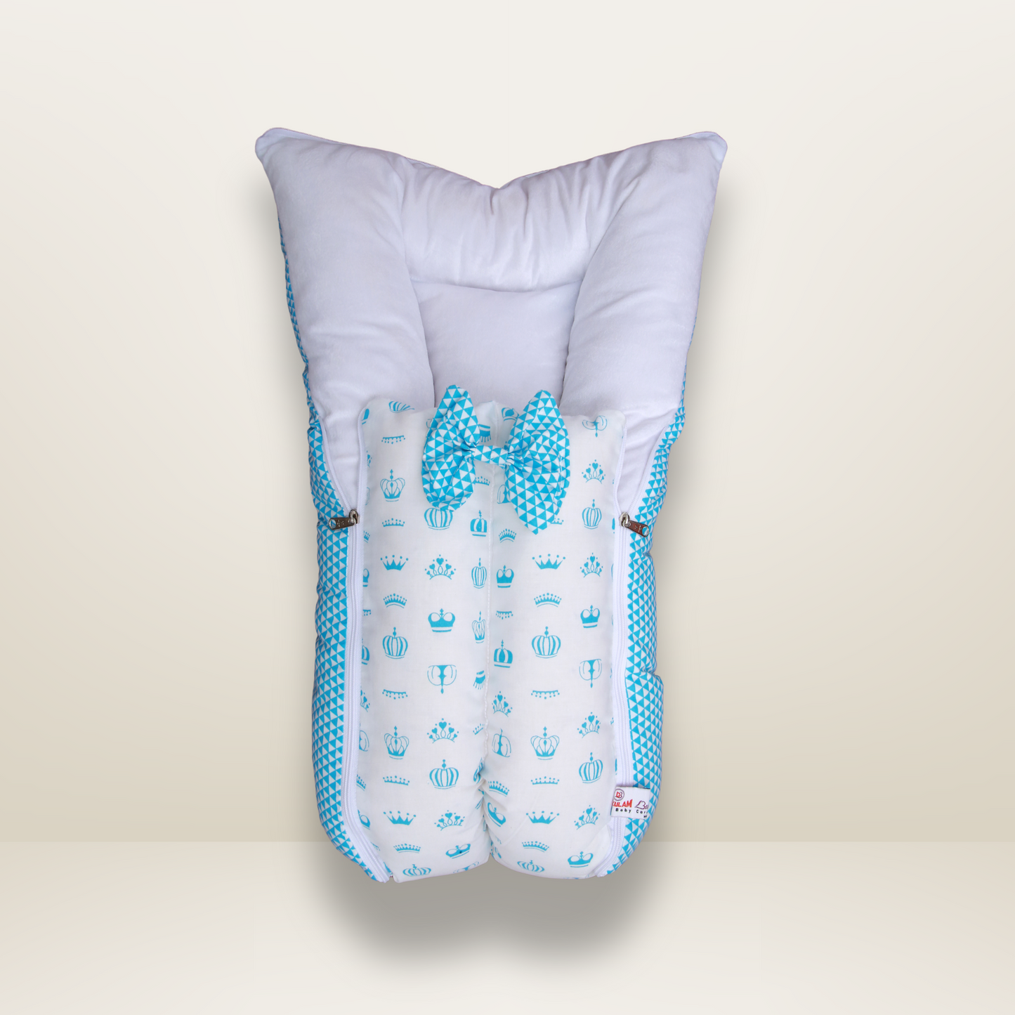 Bundle 5 | Sky Blue | GB Swaddle Bed Luxe,GB Dreamy Net Bed, GB Cocoon Bed Cradle Set and GB Pose Nest Bed