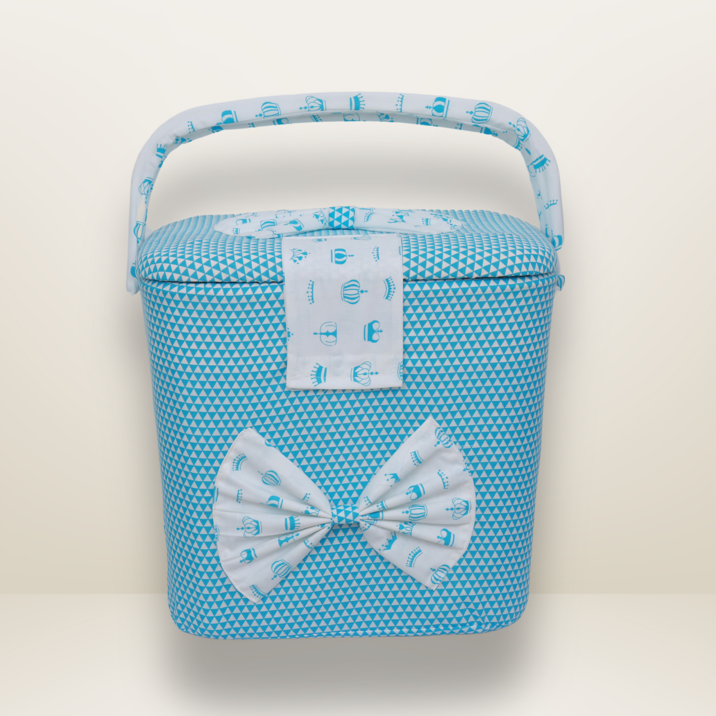 Bundle 4 | Sky Blue | GB Swaddle Bed,GB Comfy Net Bed,GB Baby Organizer and GB Feeding Cushion
