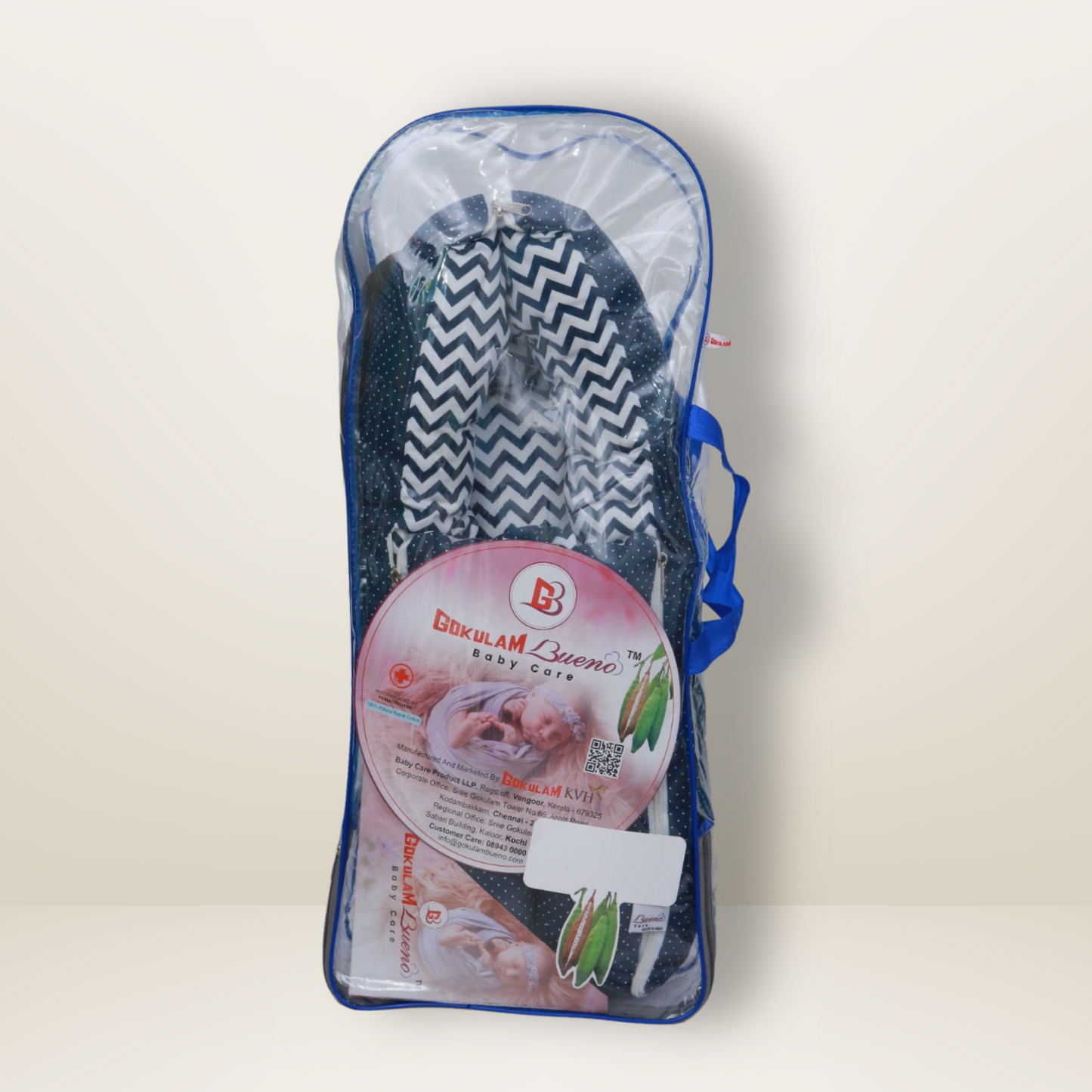 Bundle 1 | Blue | GB Comfy Net Bed and GB Swaddle Bed
