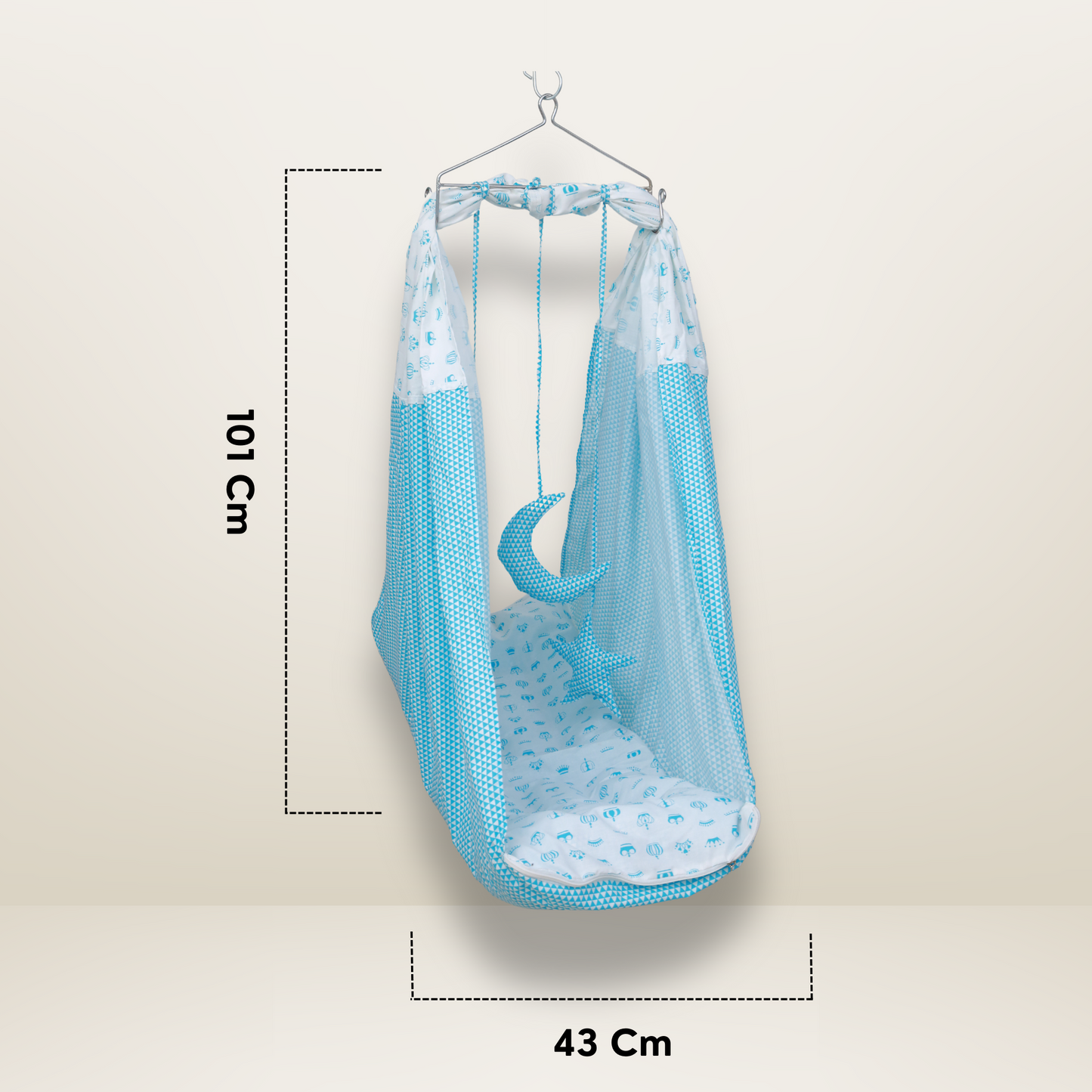Bundle 3 | Sky Blue | GB Cocoon Bed Cradle,GB Comfy Net Bed and GB Swaddle Bed