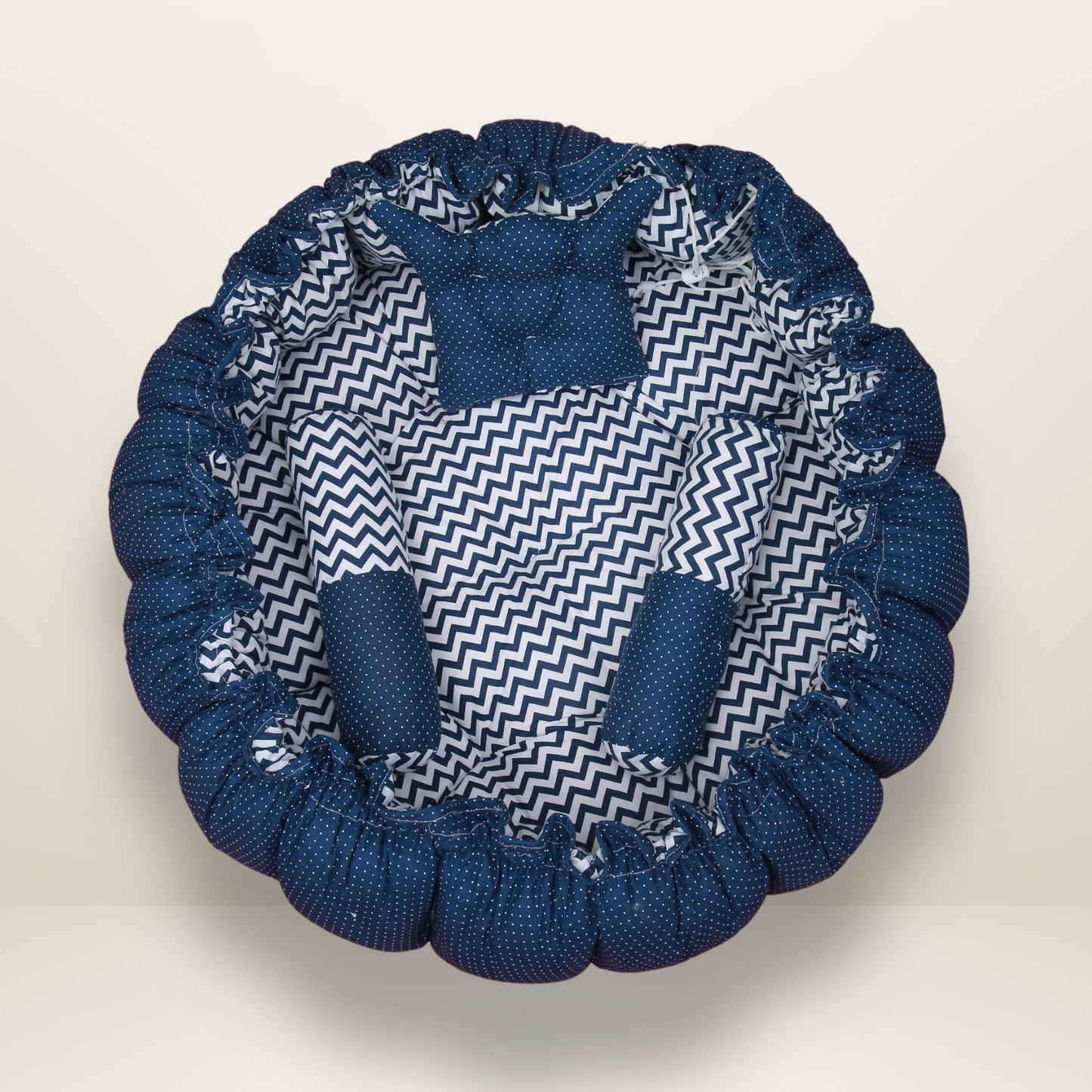 Bundle 6 | Blue | GB Swaddle Bed Luxe,GB Feeding Cushion,GB Dreamy Net Bed,GB Cocoon Bed Cradle,GB Pose Nest Bed and GB Baby Organizer