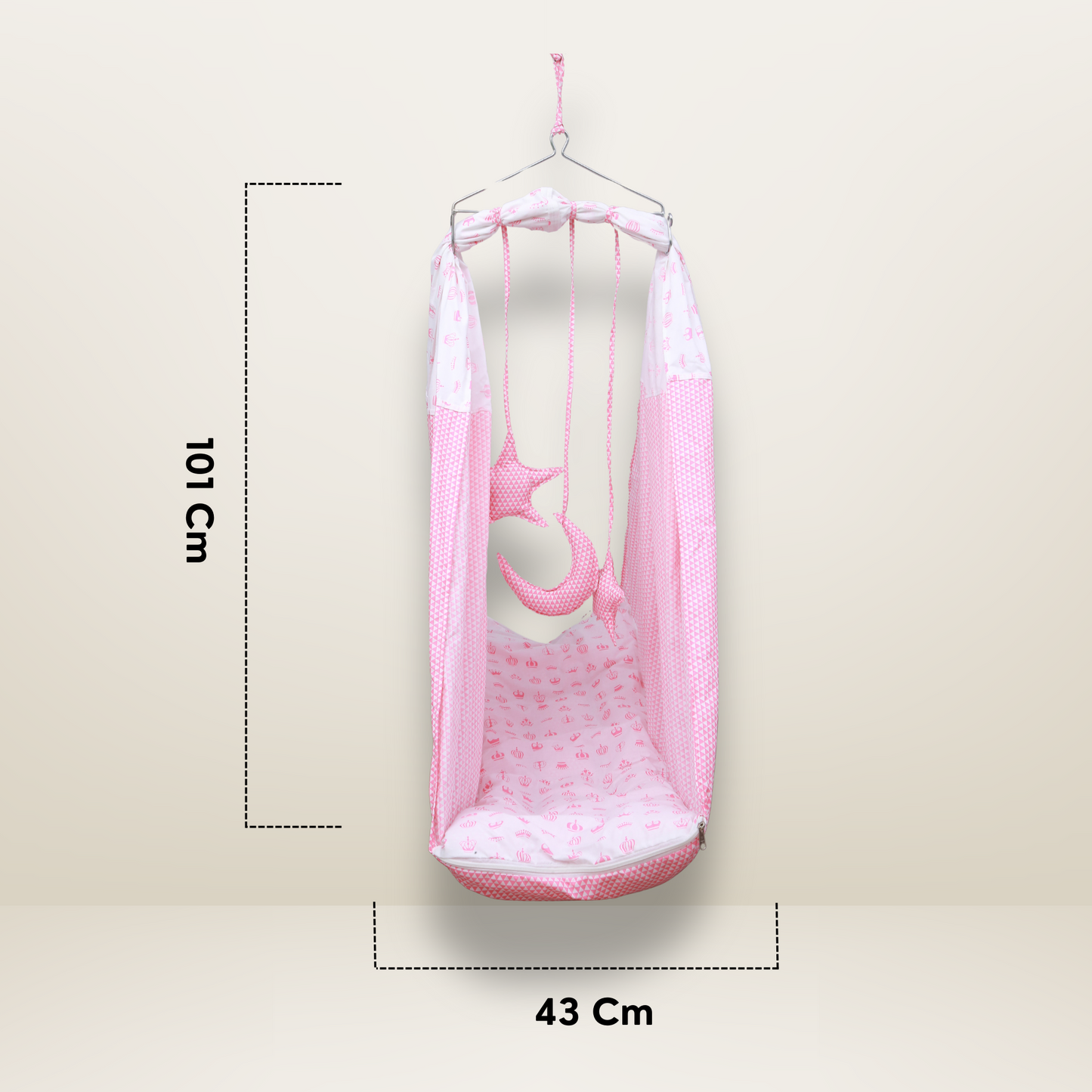 Bundle 3 Luxe | Pink | GB Swaddle Bed Luxe,GB Dreamy Net Bed and GB Cocoon Bed Cradle