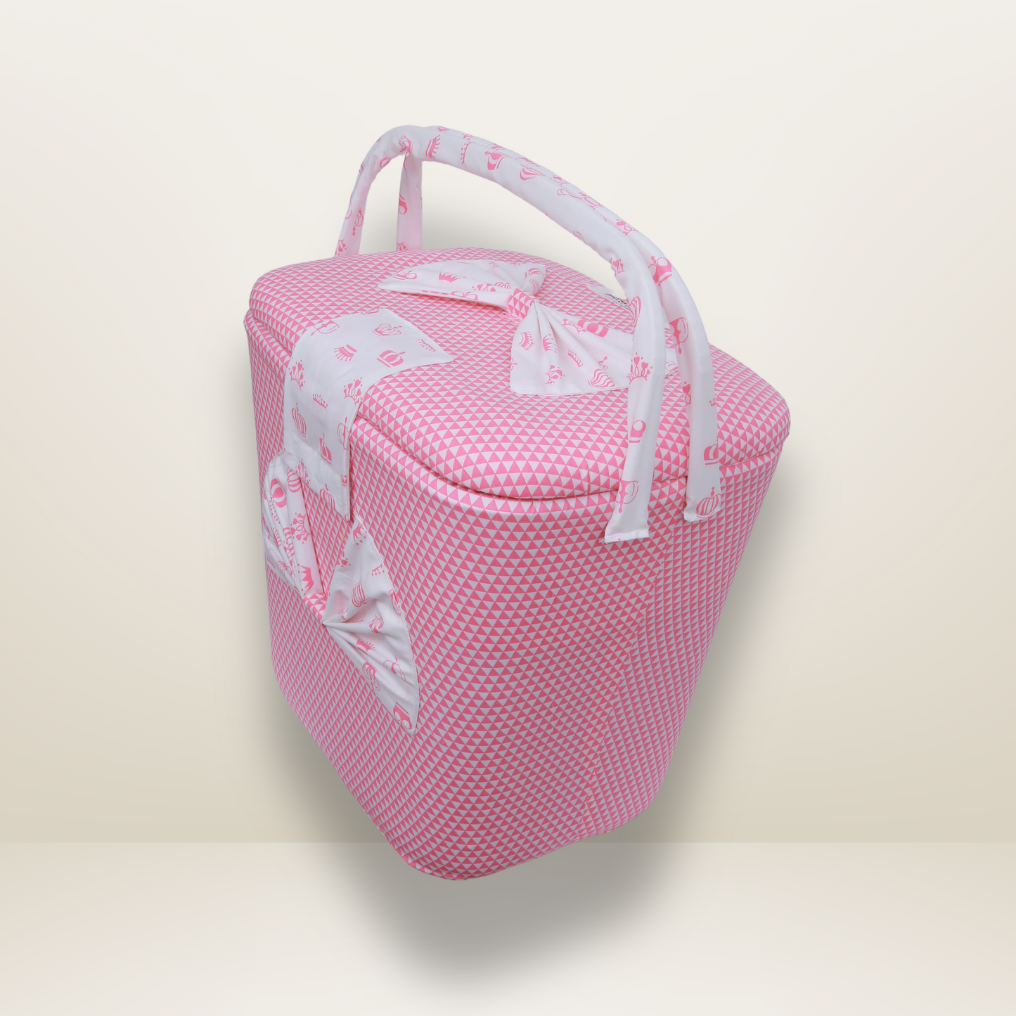 Bundle 4 | Pink | GB Swaddle Bed,GB Comfy Net Bed,GB Baby Organizer and GB Feeding Cushion