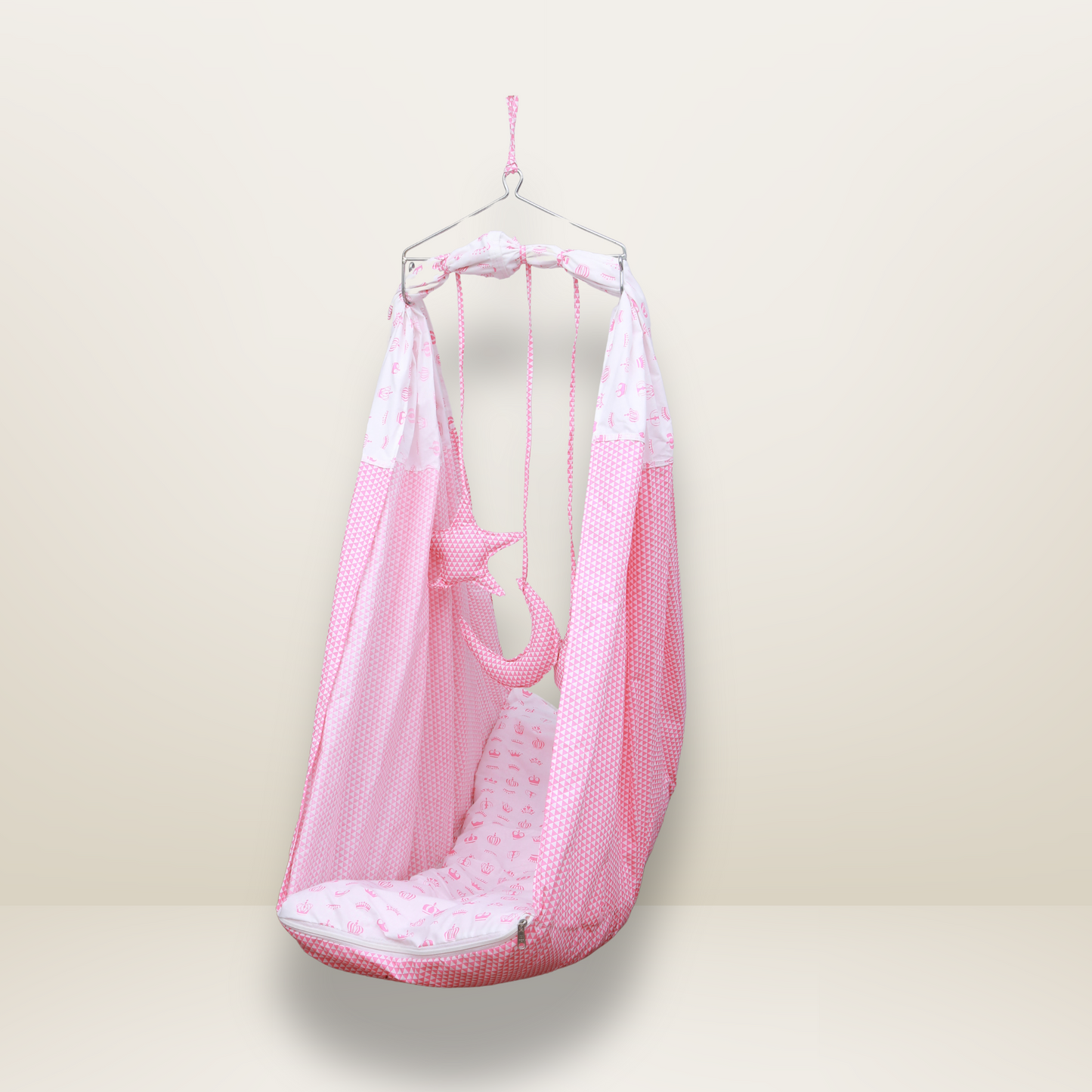Bundle 3 Luxe | Pink | GB Swaddle Bed Luxe,GB Dreamy Net Bed and GB Cocoon Bed Cradle