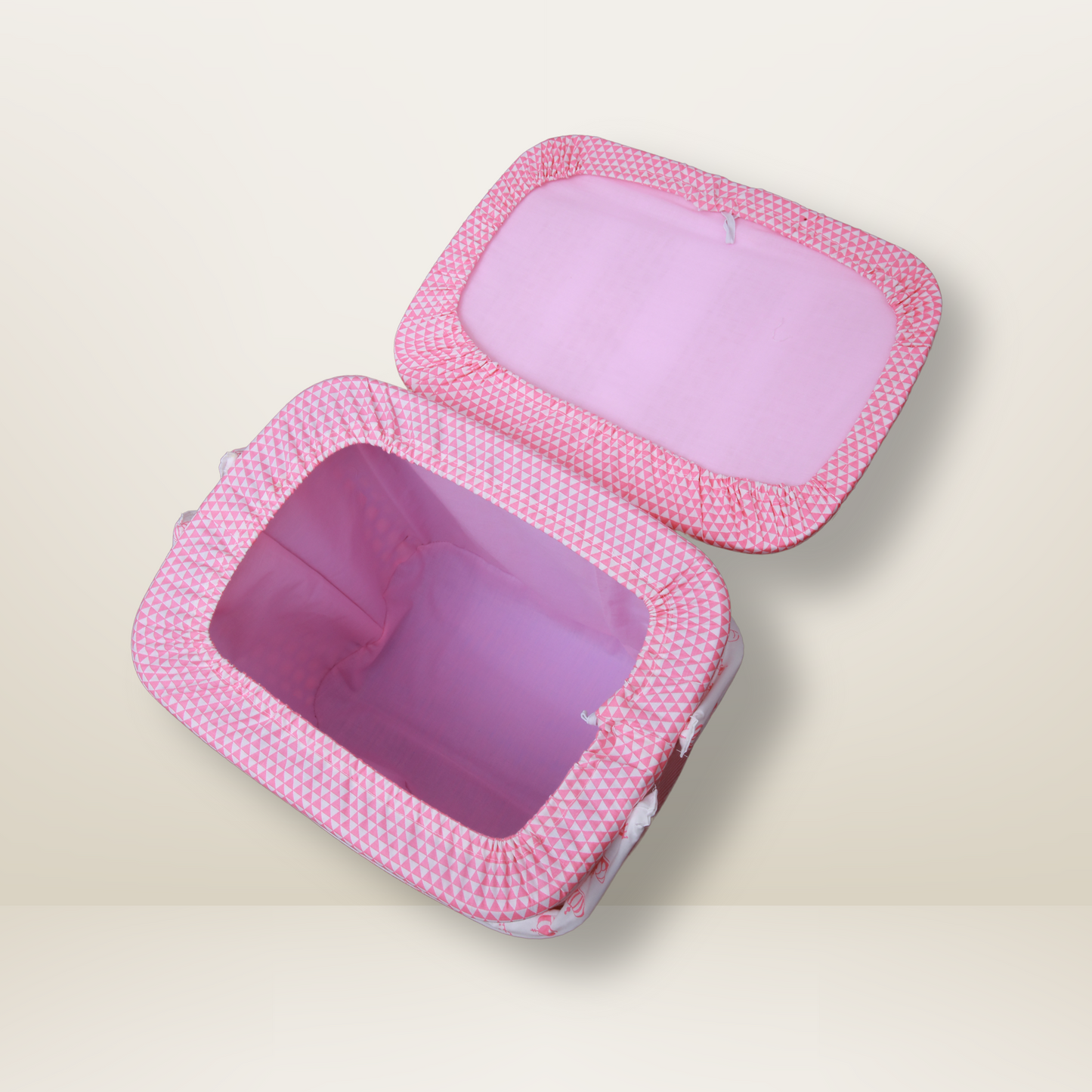 Bundle 4 | Pink | GB Swaddle Bed,GB Comfy Net Bed,GB Baby Organizer and GB Feeding Cushion