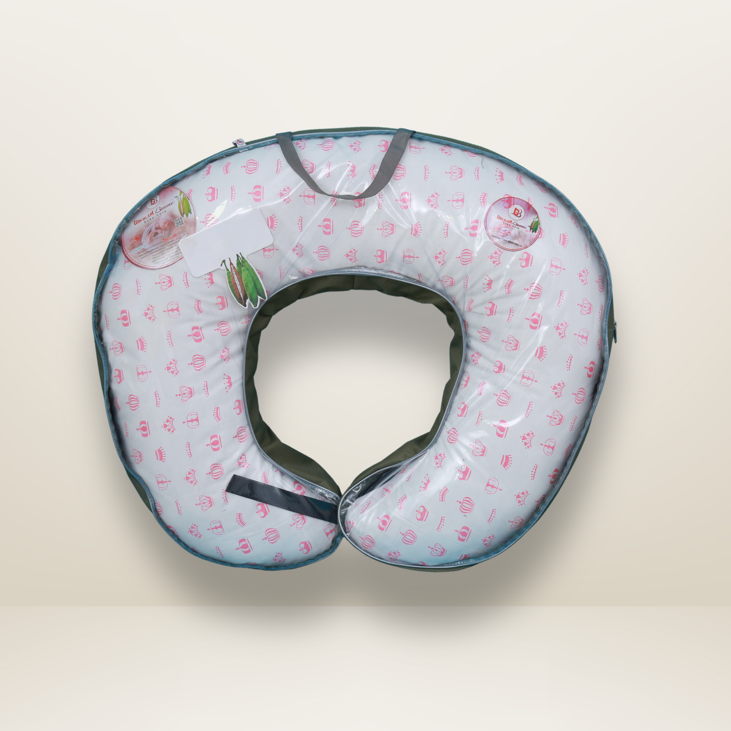 Bundle 4 | Pink | GB Swaddle Bed,GB Comfy Net Bed,GB Baby Organizer and GB Feeding Cushion
