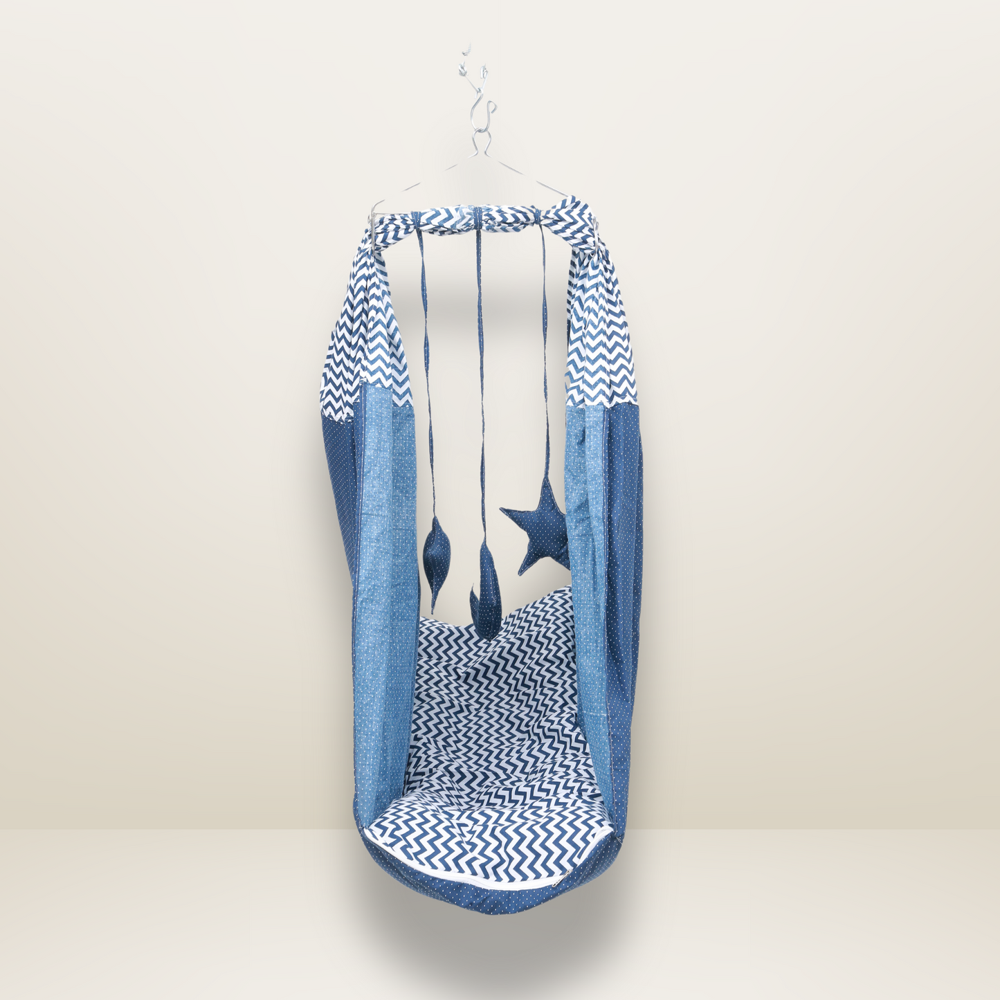 Bundle 6 | Blue | GB Swaddle Bed Luxe,GB Feeding Cushion,GB Dreamy Net Bed,GB Cocoon Bed Cradle,GB Pose Nest Bed and GB Baby Organizer