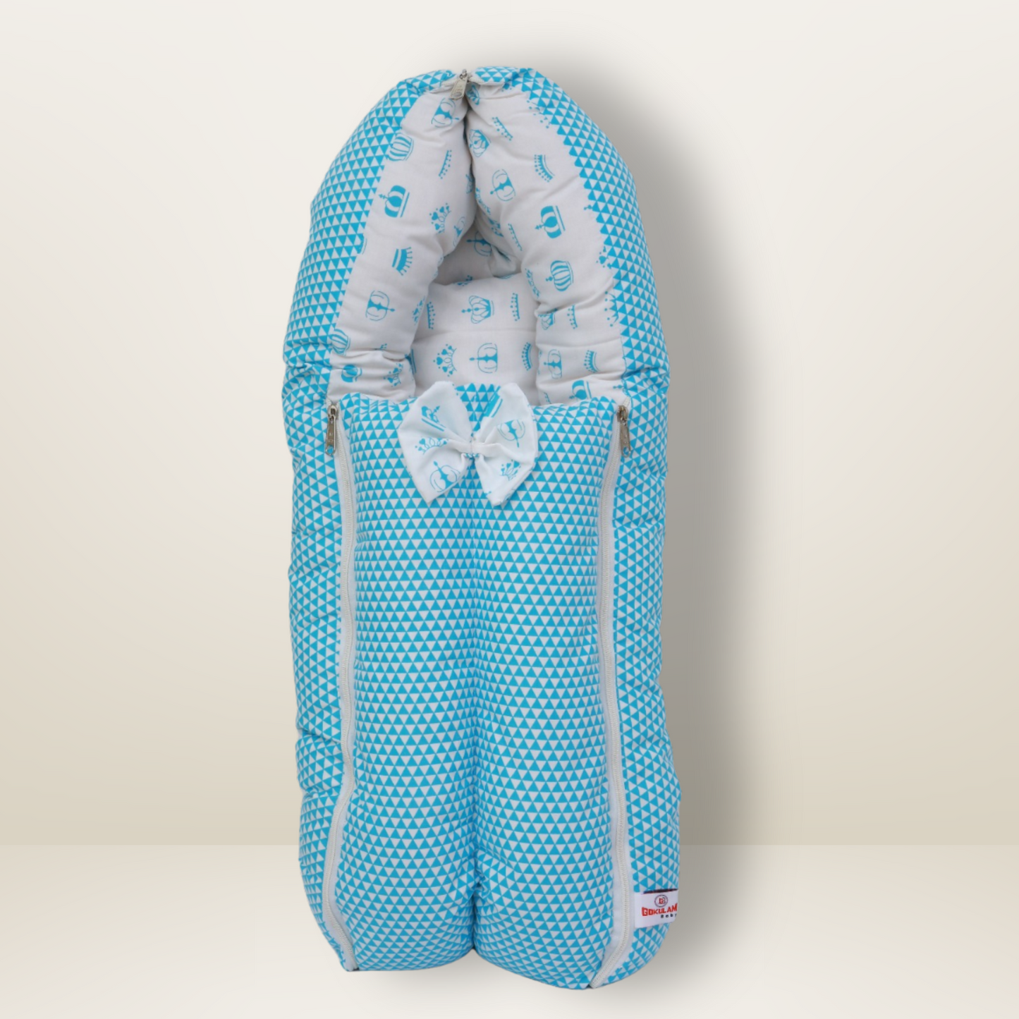 Bundle 3 | Sky Blue | GB Cocoon Bed Cradle,GB Comfy Net Bed and GB Swaddle Bed