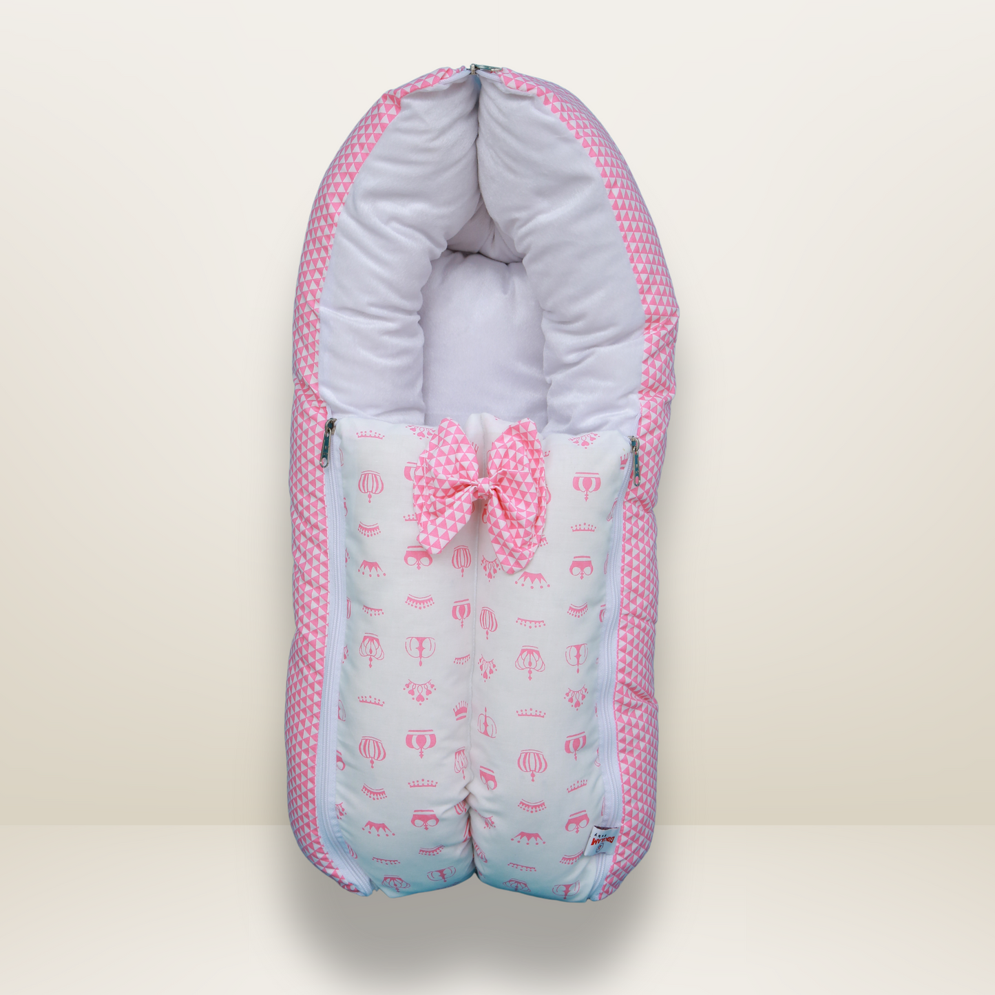 Bundle 3 Luxe | Pink | GB Swaddle Bed Luxe,GB Dreamy Net Bed and GB Cocoon Bed Cradle