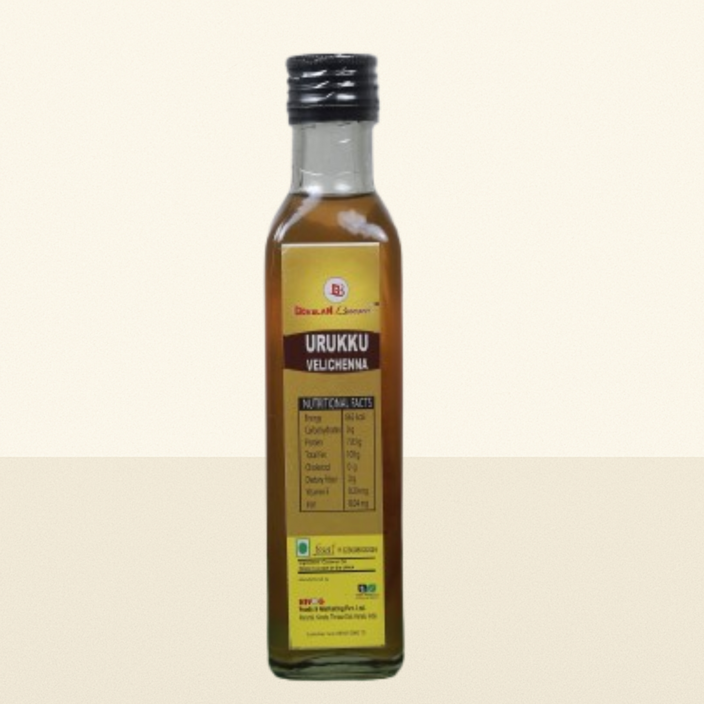 Virgin Coconut Oil Hot-pressed (Urukku Velichenna) 250 ML