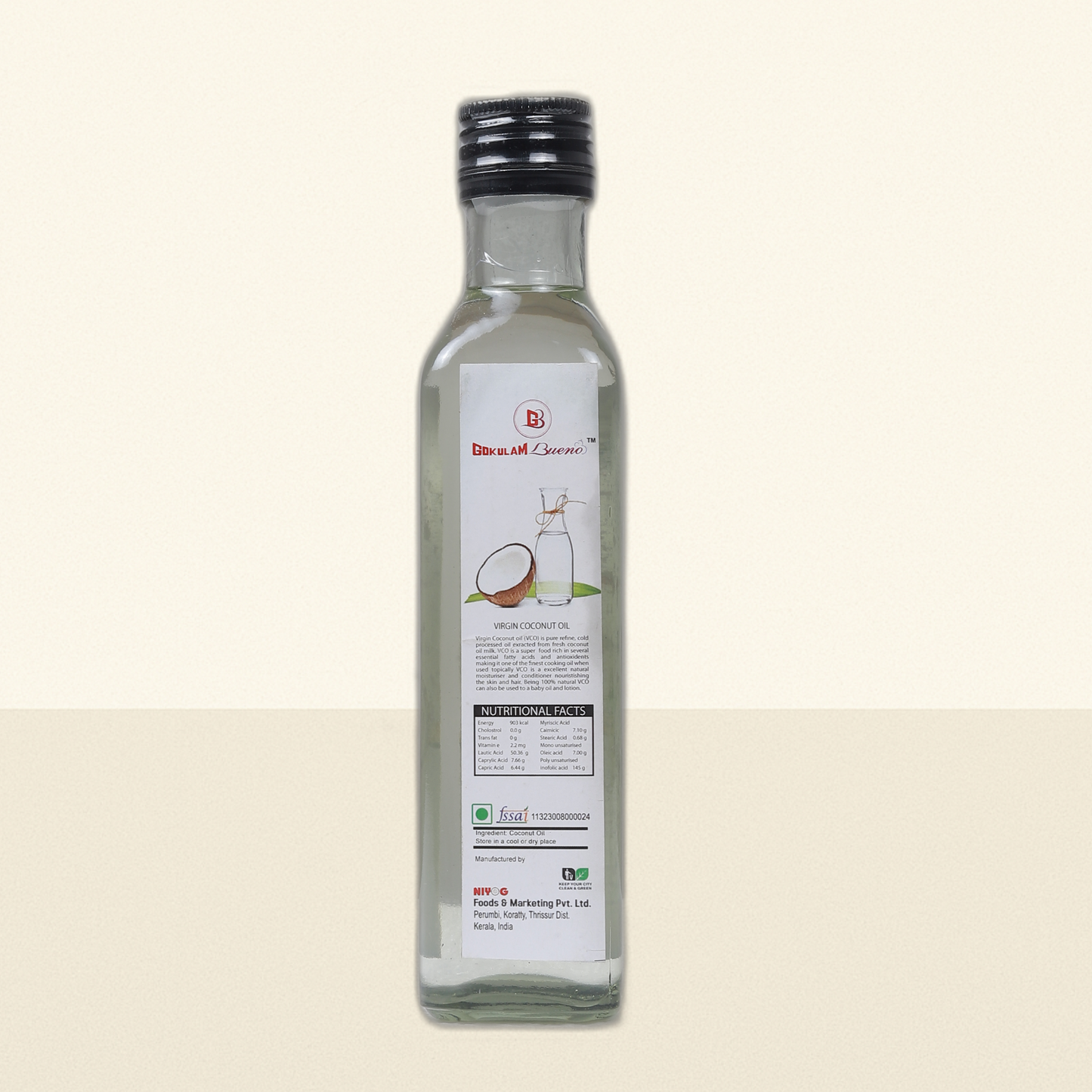 Pure Virgin Coconut Oil - 500 ML