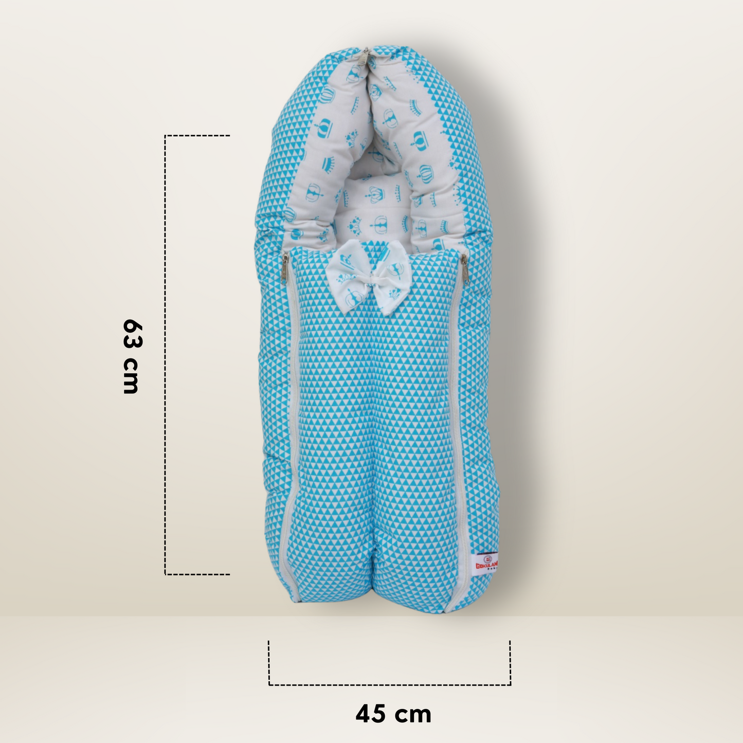 Bundle 3 | Sky Blue | GB Cocoon Bed Cradle,GB Comfy Net Bed and GB Swaddle Bed