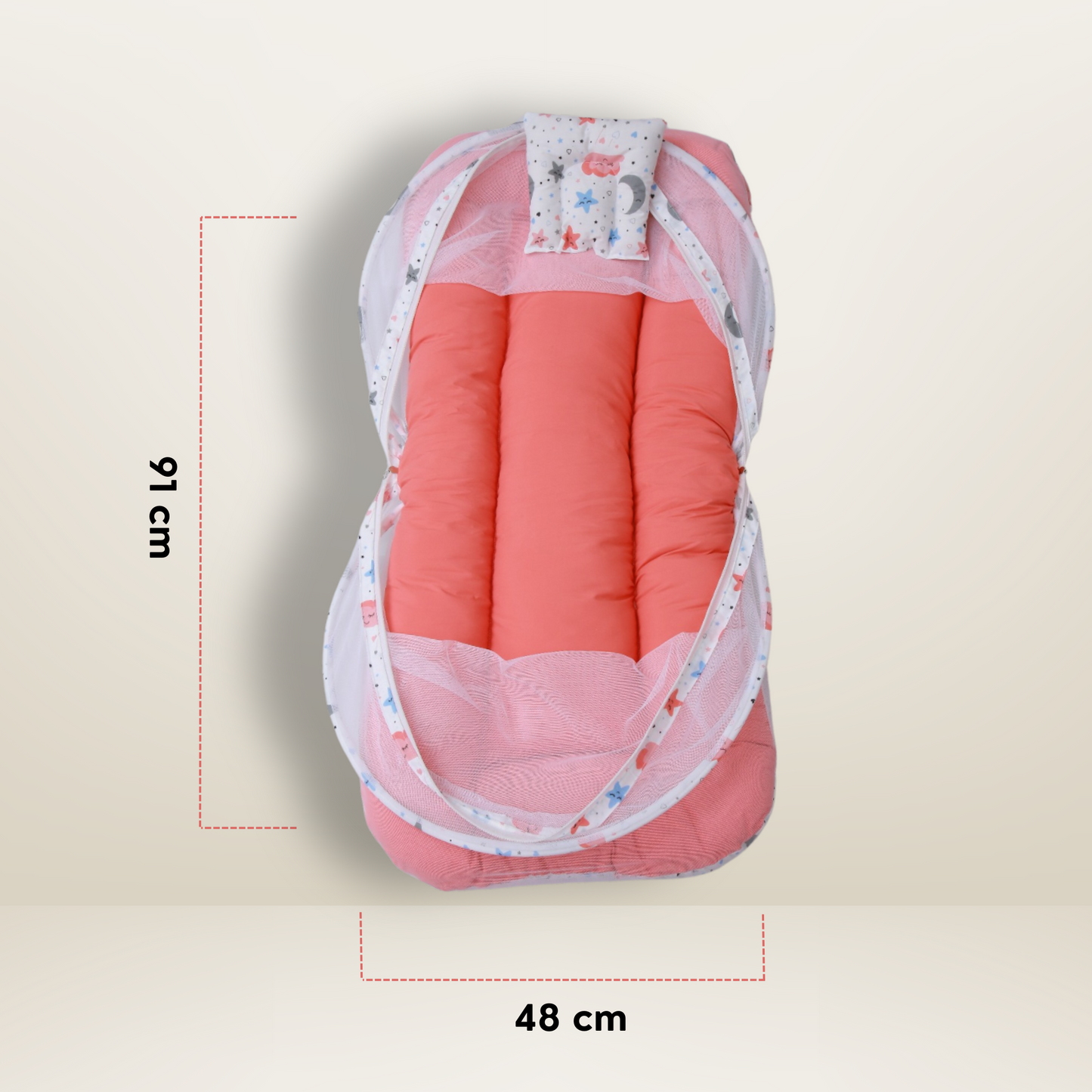 Bundle 1 | Red | GB Comfy Net Bed and GB Swaddle Bed