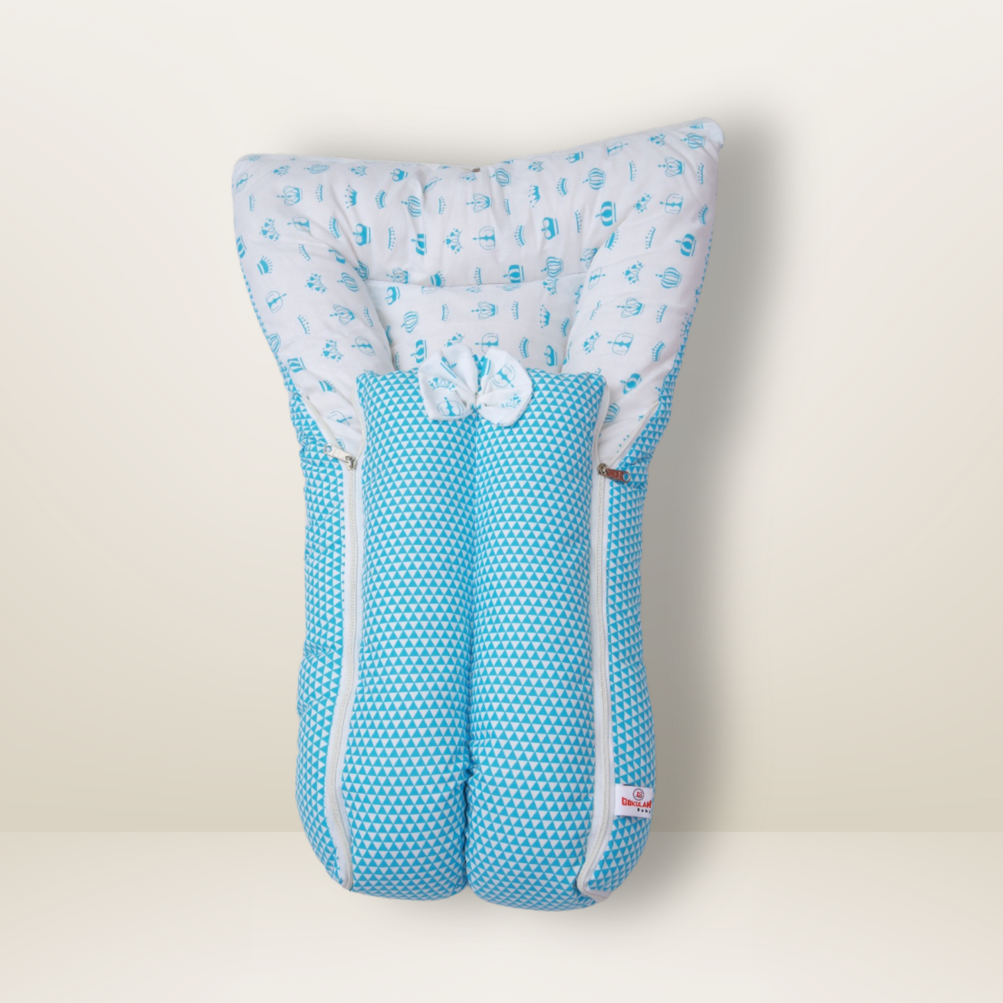 Bundle 3 | Sky Blue | GB Cocoon Bed Cradle,GB Comfy Net Bed and GB Swaddle Bed