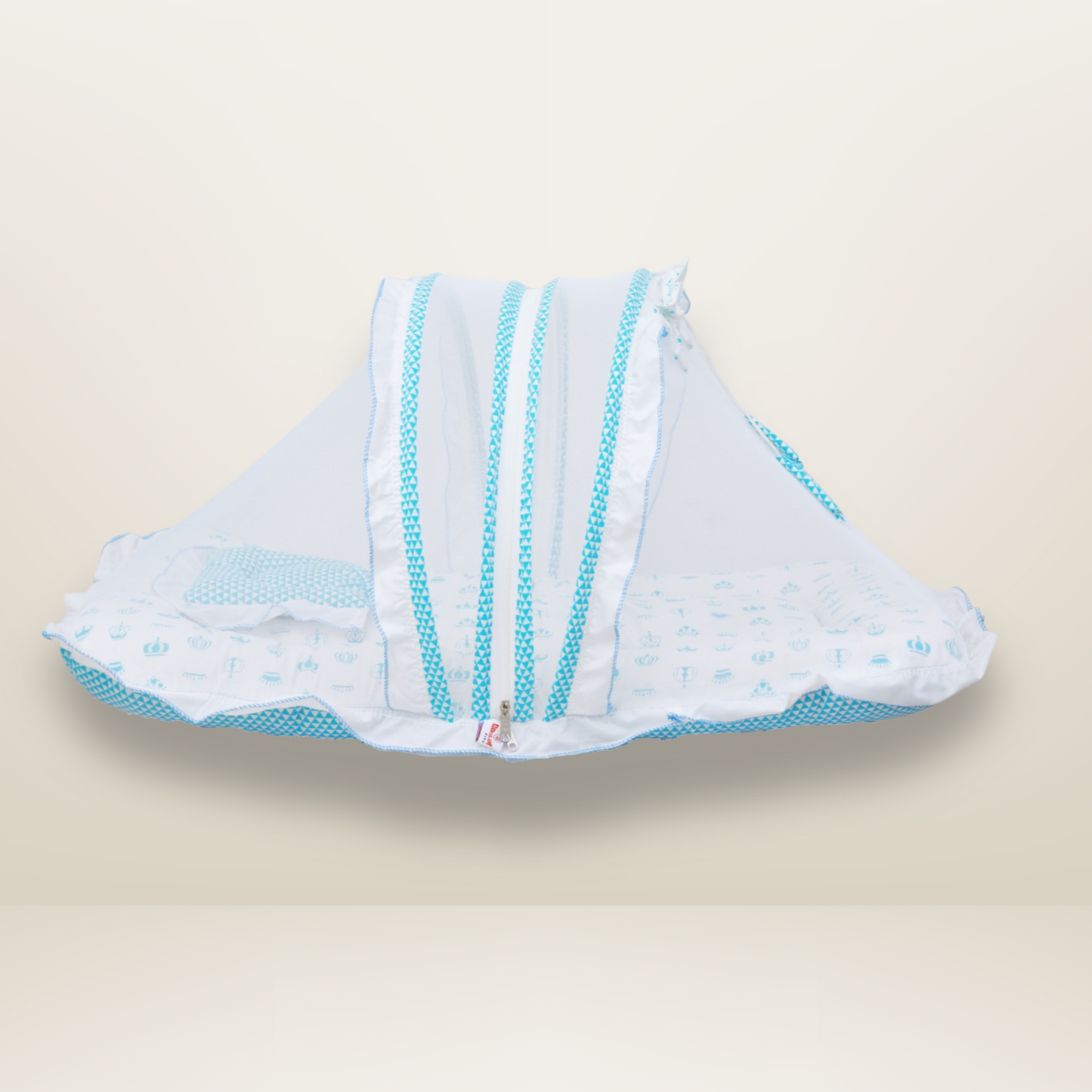 Bundle 5 | Sky Blue | GB Swaddle Bed Luxe,GB Dreamy Net Bed, GB Cocoon Bed Cradle Set and GB Pose Nest Bed
