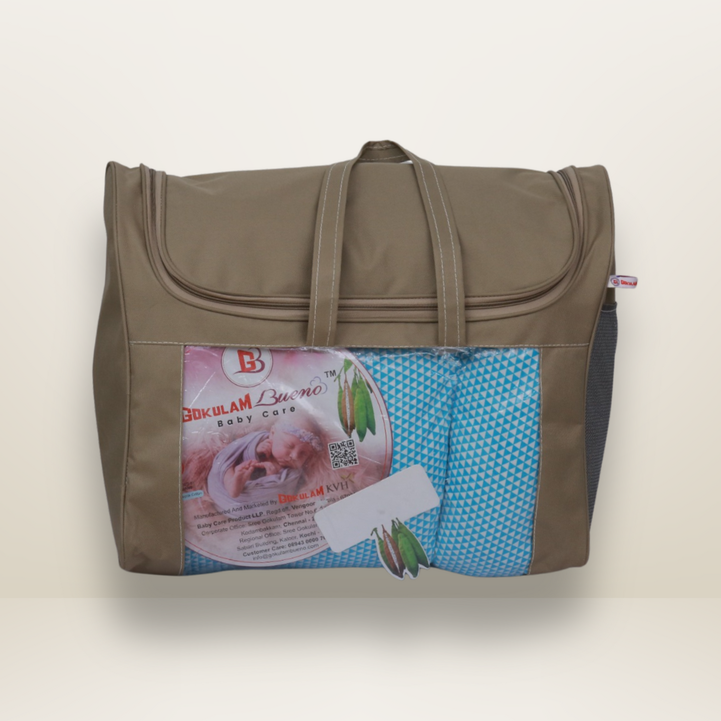 Bundle 3 Luxe | Sky Blue | GB Swaddle Bed Luxe,GB Dreamy Net Bed and GB Cocoon Bed Cradle