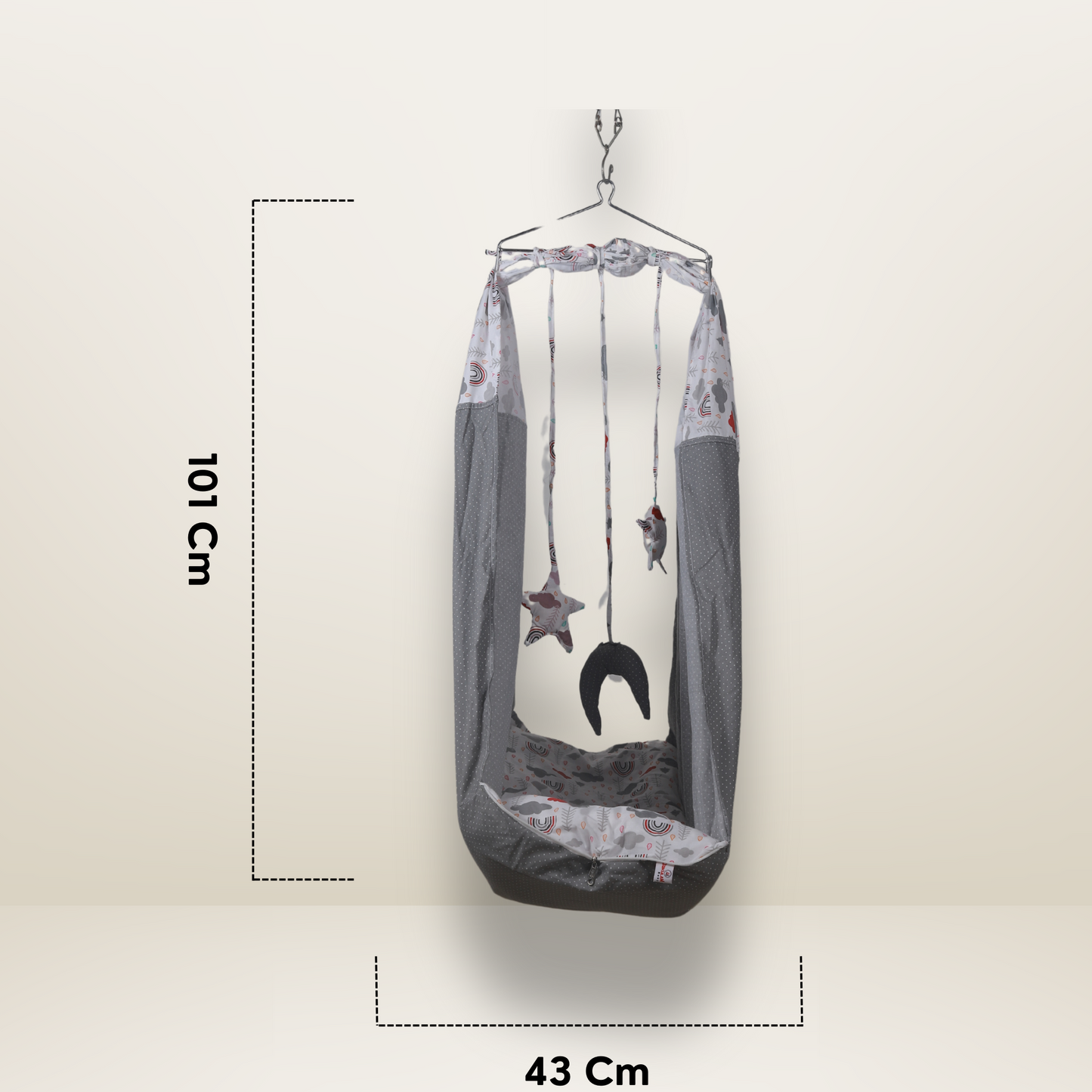 GB Cocoon Bed Cradle | Gray