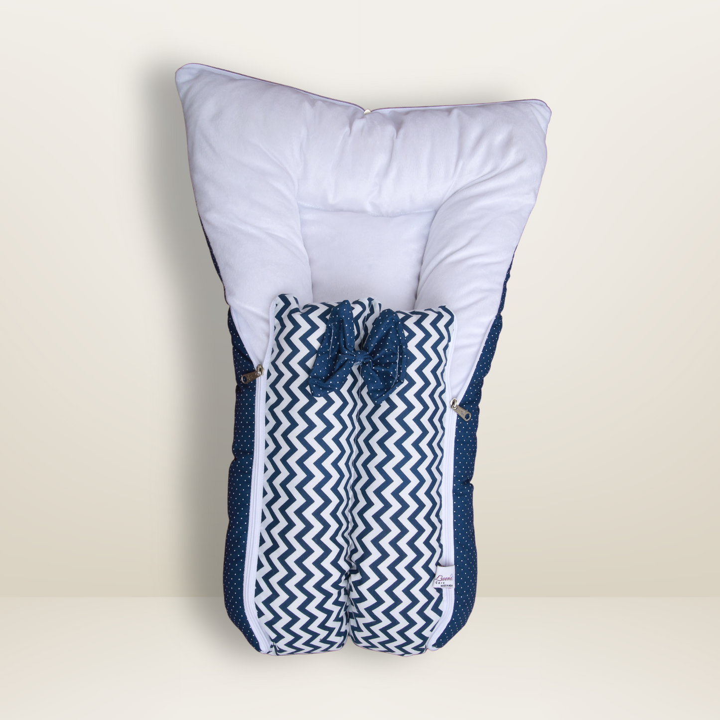 Bundle 2 | Blue | GB Dreamy Net Bed and GB Swaddle Bed Luxe