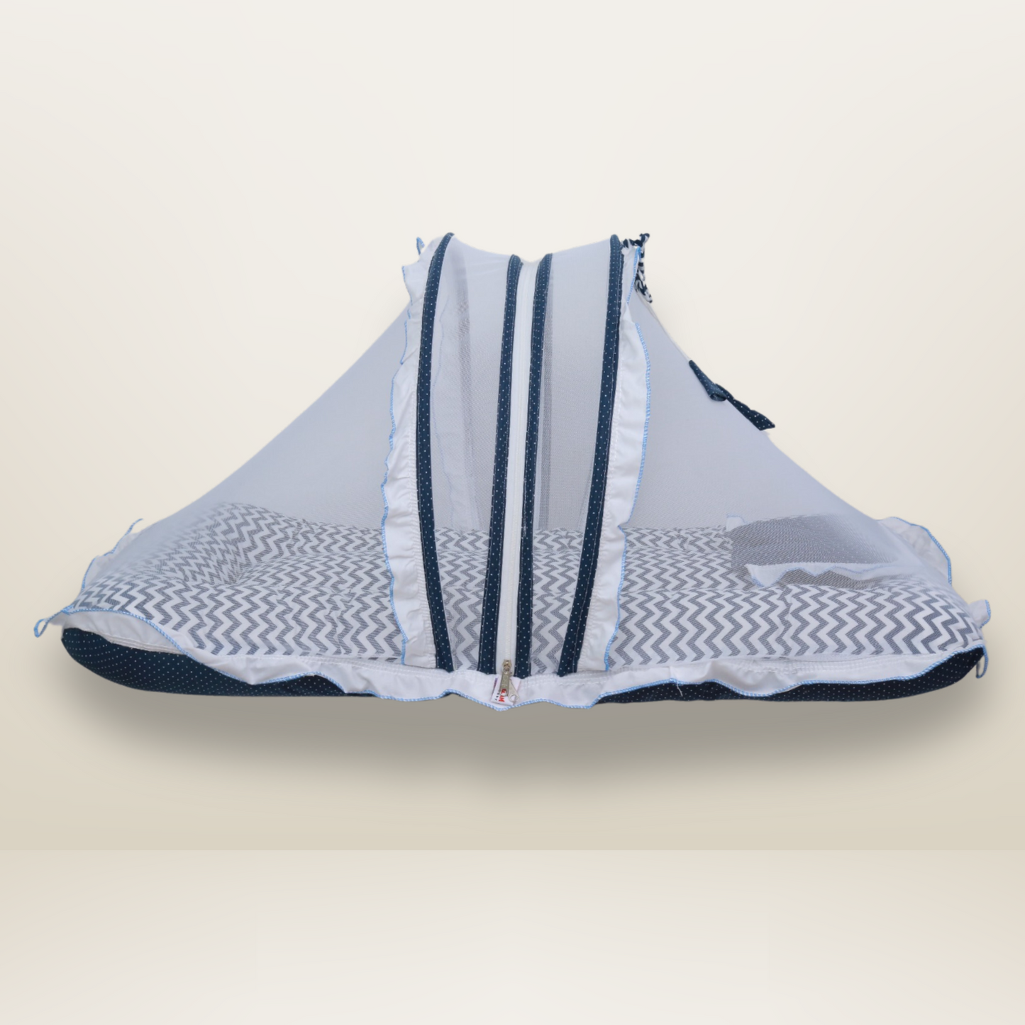 Bundle 3 Luxe | Blue | GB Swaddle Bed Luxe,GB Dreamy Net Bed and GB Cocoon Bed Cradle
