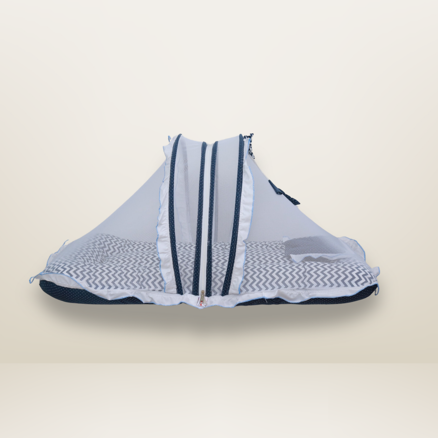Bundle 2 | Blue | GB Dreamy Net Bed and GB Swaddle Bed Luxe