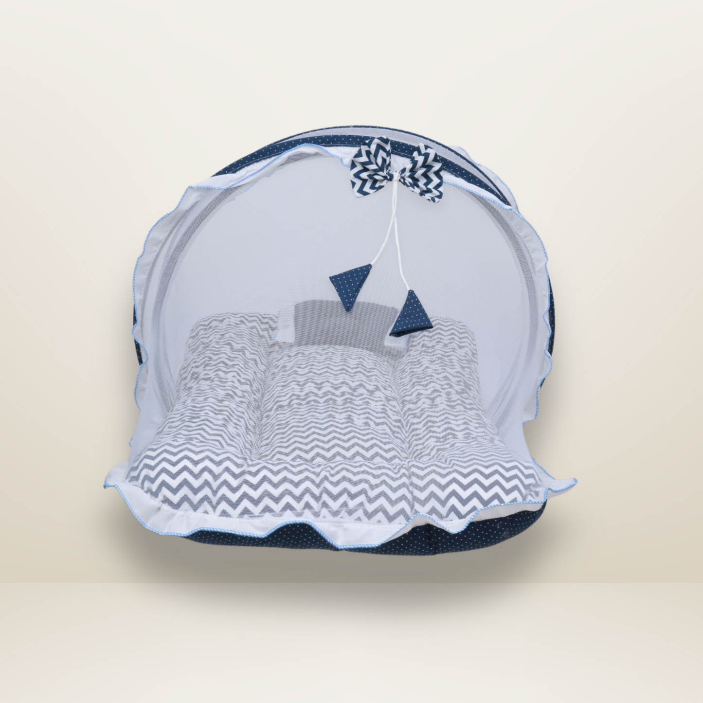 Bundle 6 | Blue | GB Swaddle Bed Luxe,GB Feeding Cushion,GB Dreamy Net Bed,GB Cocoon Bed Cradle,GB Pose Nest Bed and GB Baby Organizer