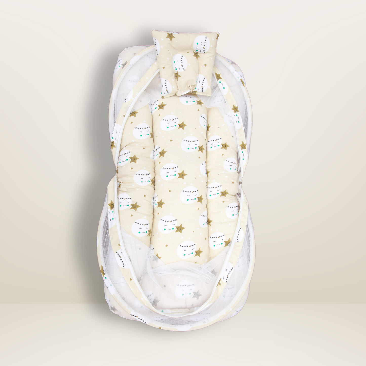 GB Comfy Net Bed | (0-6 Month) | Yellow