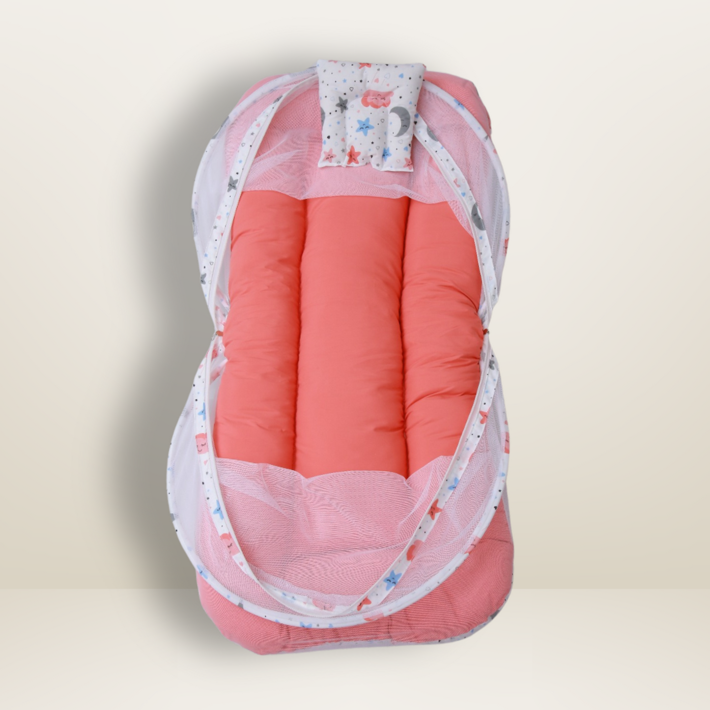 GB Comfy Net Bed | (0-6 Month) | Red
