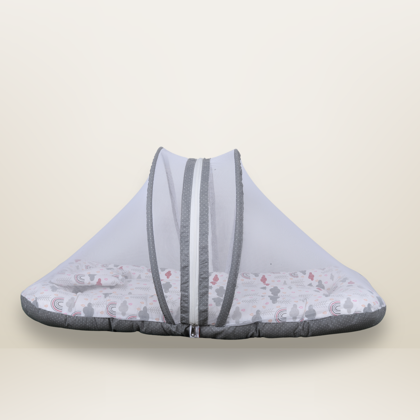 GB Comfy Net Bed | (6-12 Month) | Gray