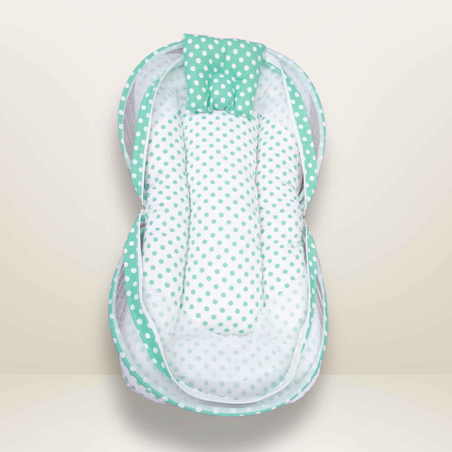 GB Comfy Net Bed | (6-12 Month) | Green