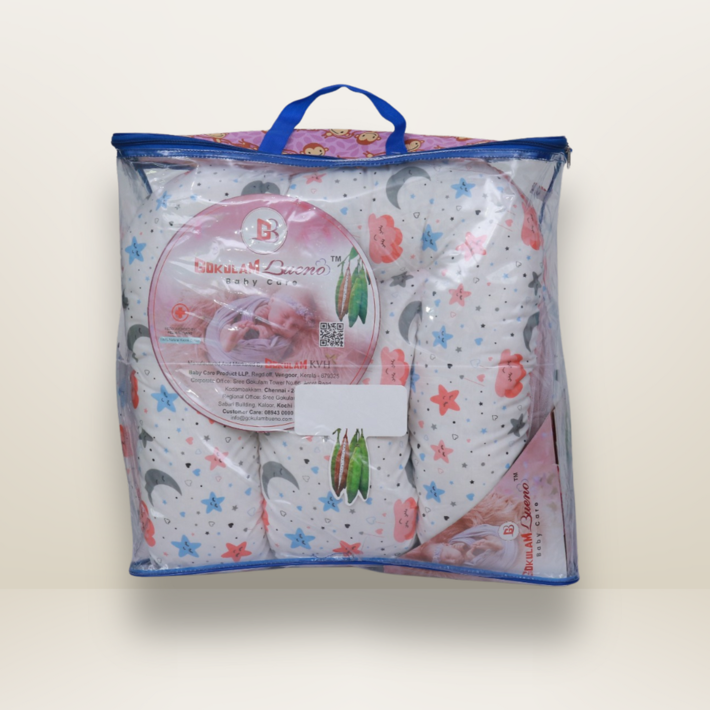 GB Comfy Net Bed | (0-6 Month) | Red