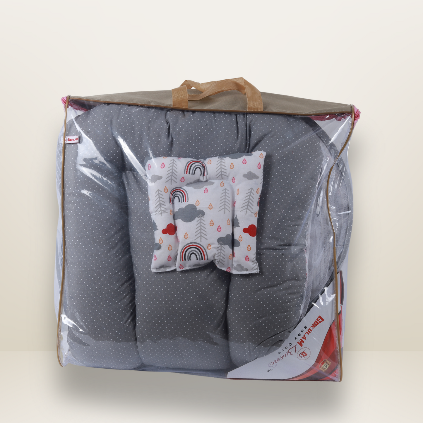 GB Comfy Net Bed | (6-12 Month) | Gray