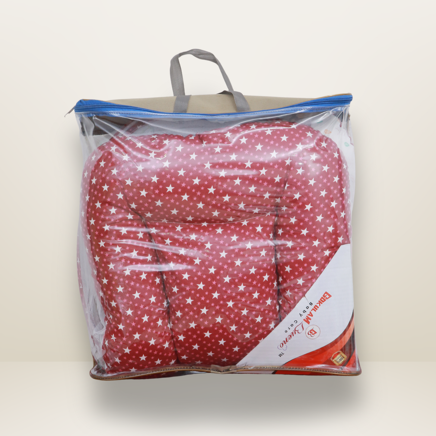 GB Comfy Net Bed | (6-12 Month) | Dark Red