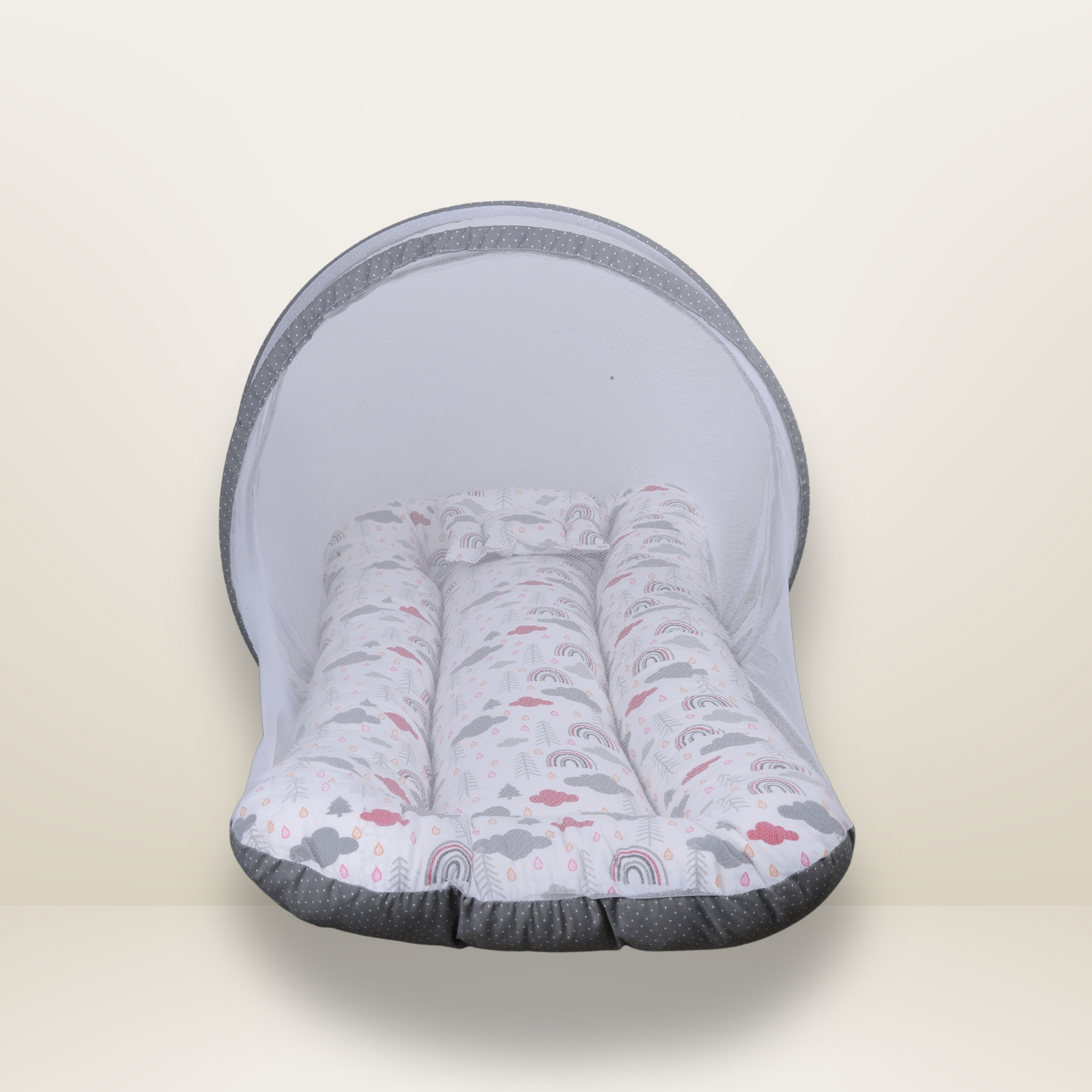 GB Comfy Net Bed | (6-12 Month) | Gray