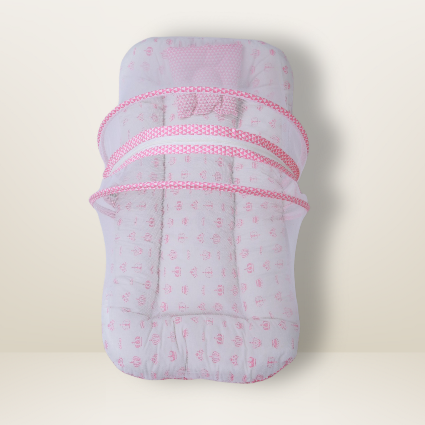 GB Comfy Net Bed | (0-6 Month) | Pink