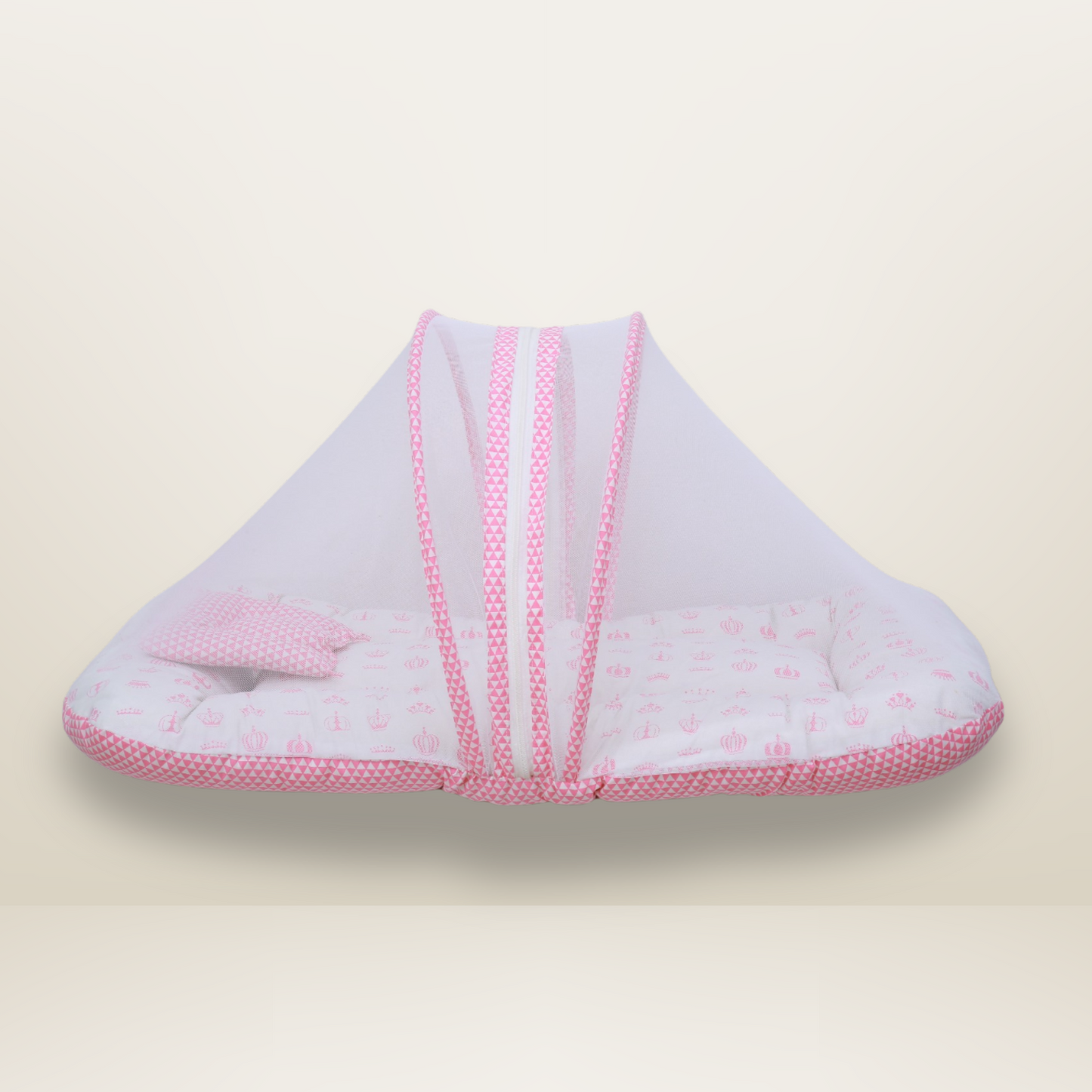GB Comfy Net Bed | (0-6 Month) | Pink