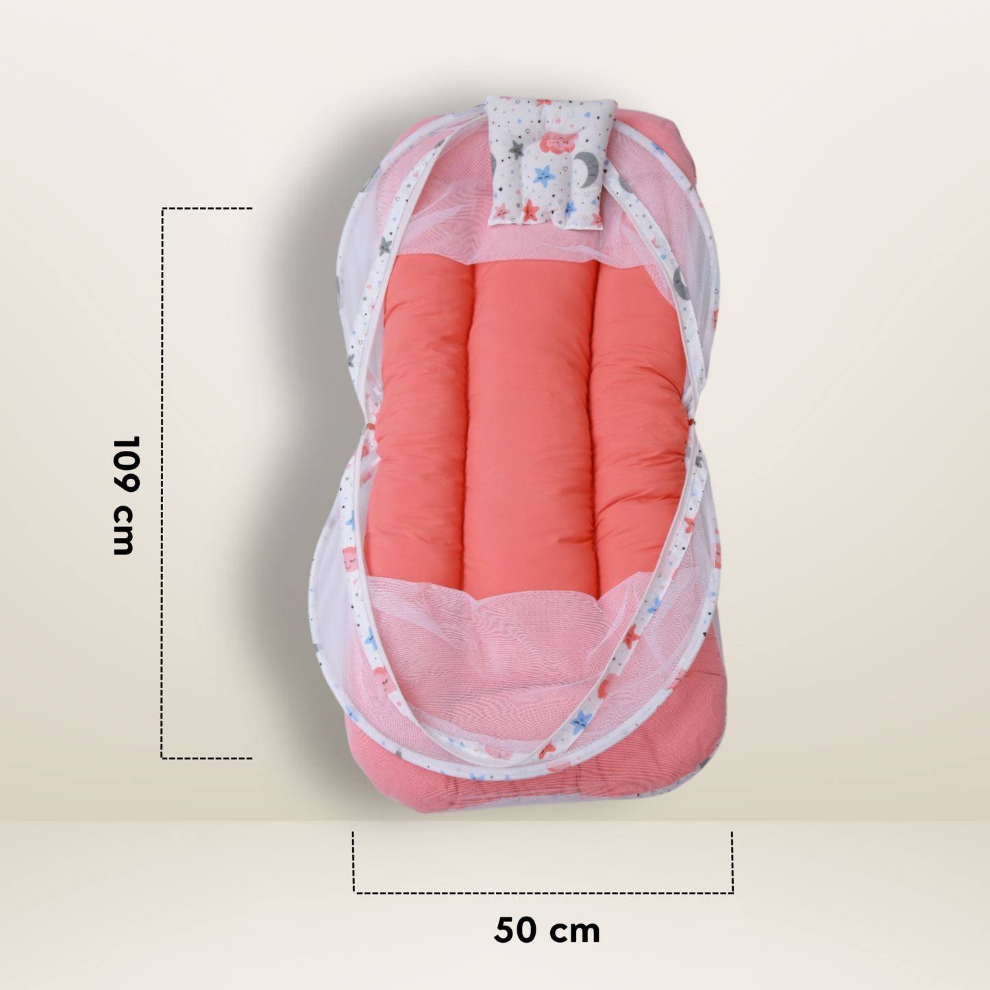 GB Comfy Net Bed | (6-12 Month) | Red