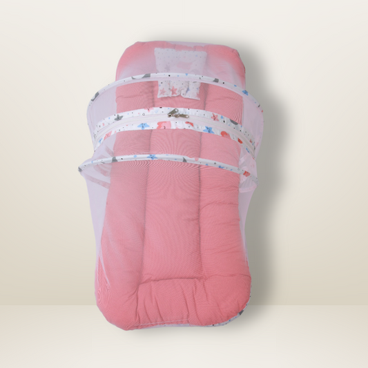 GB Comfy Net Bed | (6-12 Month) | Red