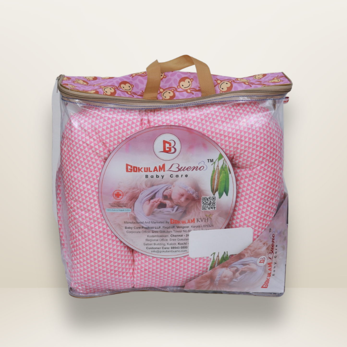 GB Comfy Net Bed | (6-12 Month) | Pink