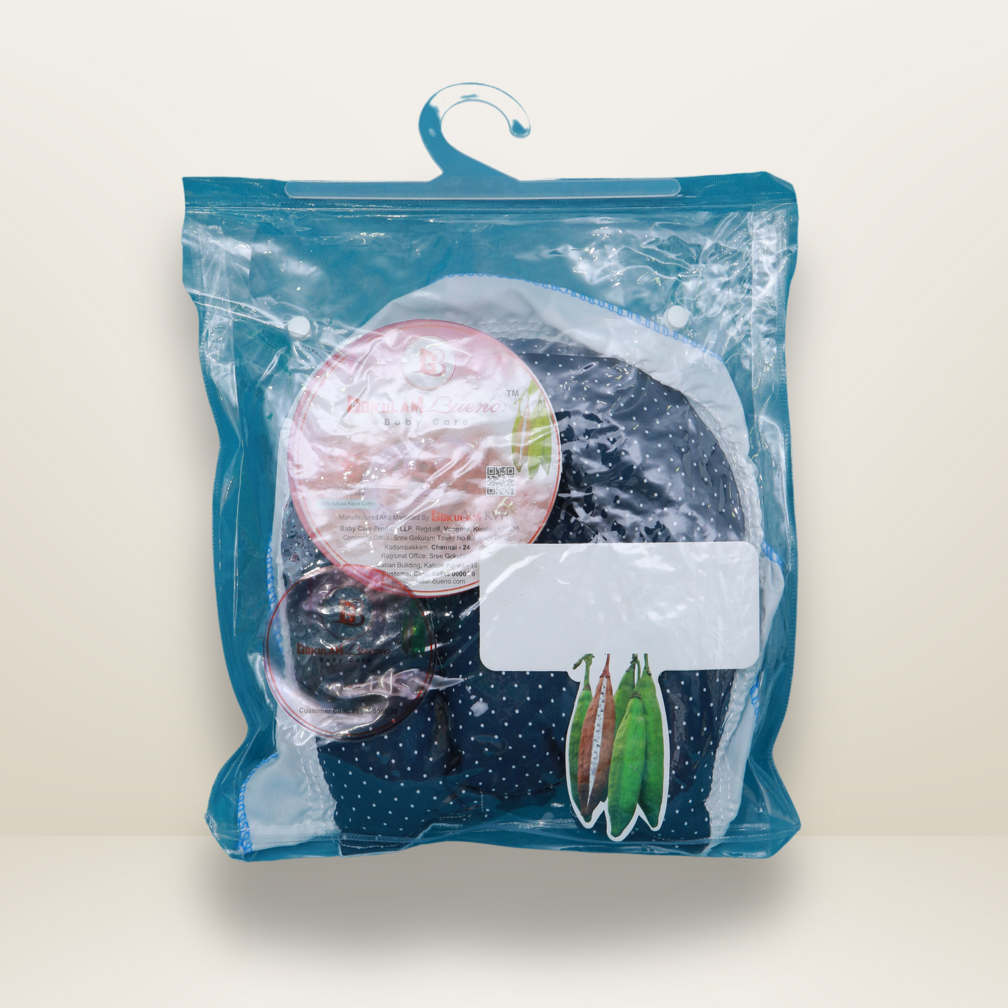 GB Curve U Pillow | Blue