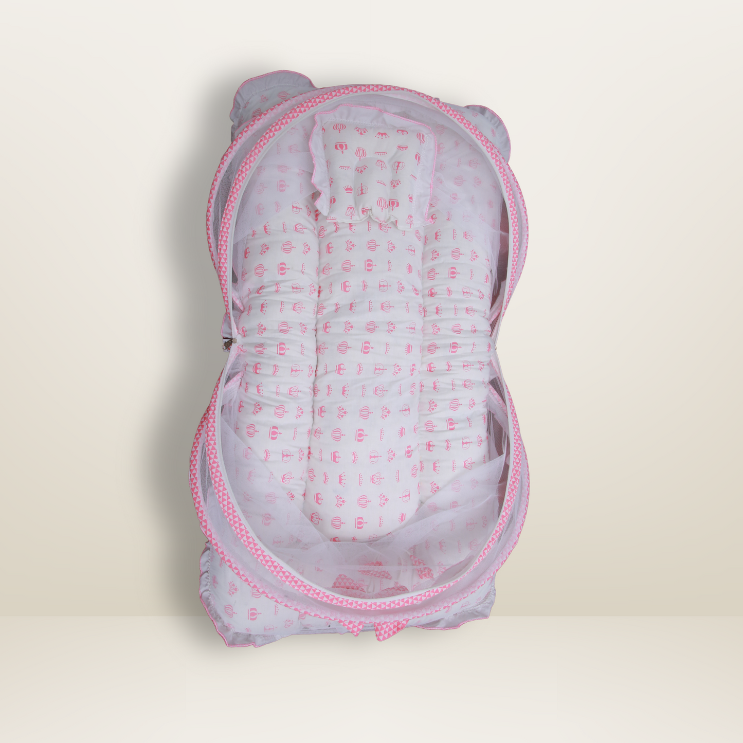 GB Dreamy Net Bed | (6-12 Months) | Pink