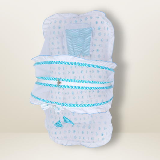 GB Dreamy Net Bed | (6-12 Months) | Sky Blue