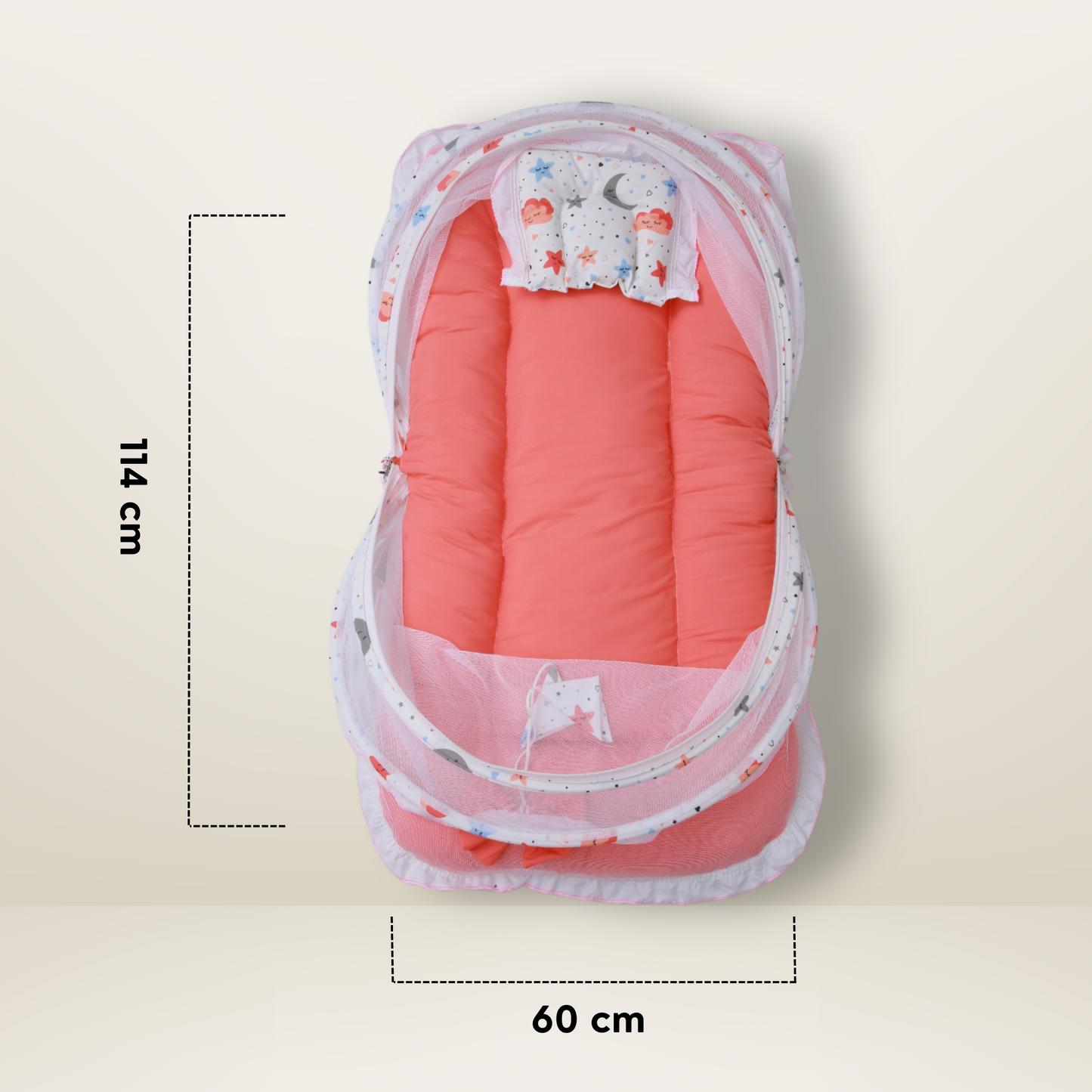 GB Dreamy Net Bed | (6-12 Months) | Red