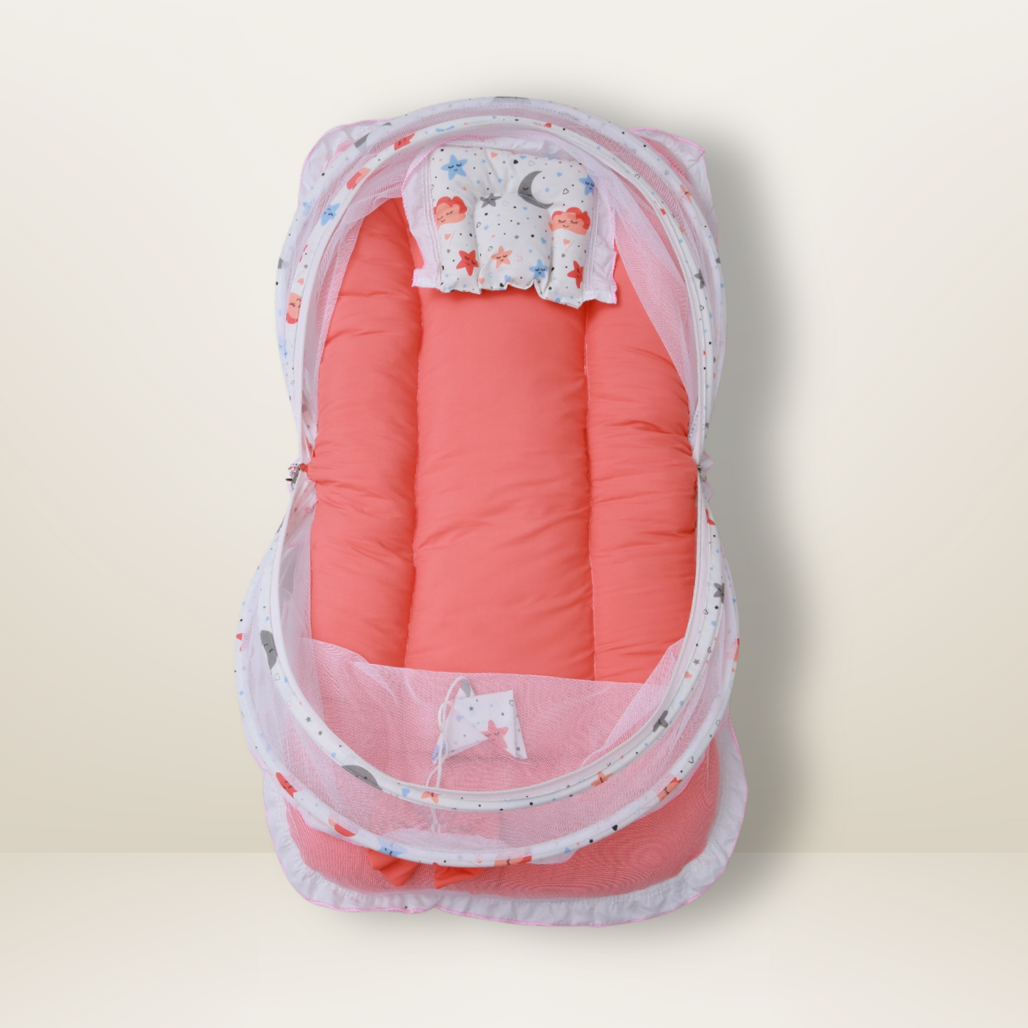 GB Dreamy Net Bed | (6-12 Months) | Red