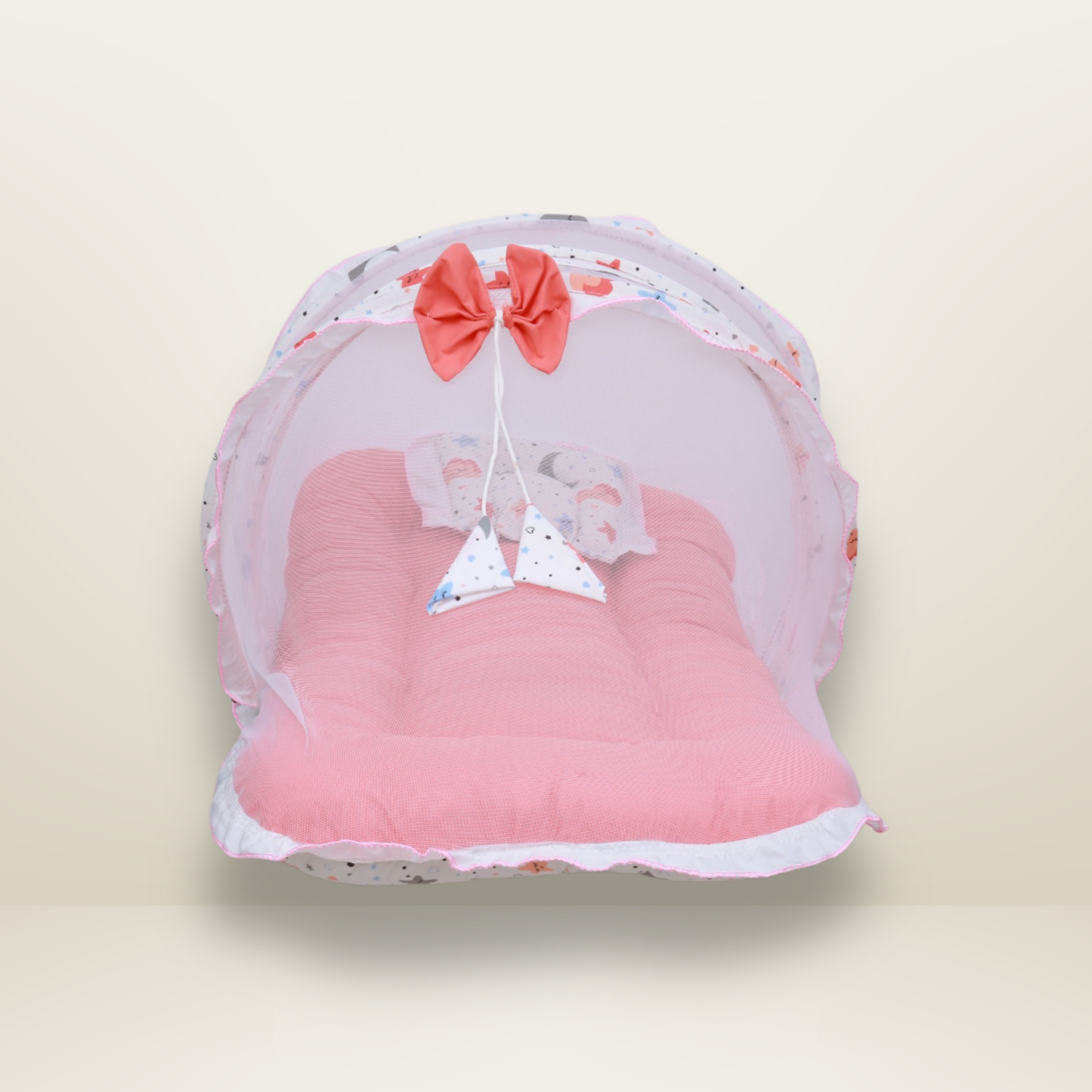 GB Dreamy Net Bed | (6-12 Months) | Red