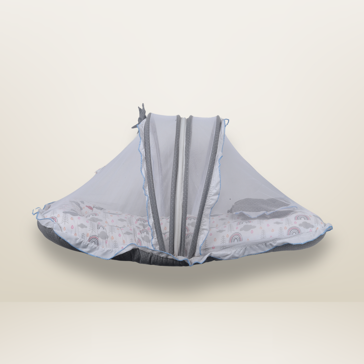 GB Dreamy Net Bed | (6-12 Months) | Gray