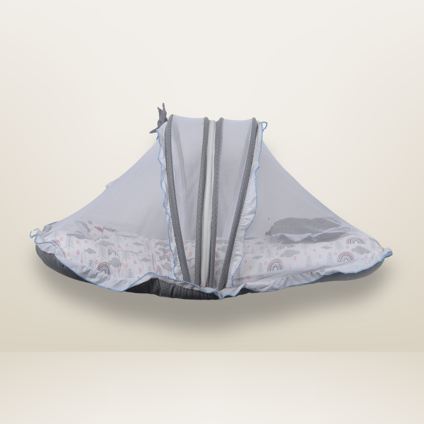 GB Dreamy Net Bed | (0-6 Months) | Gray